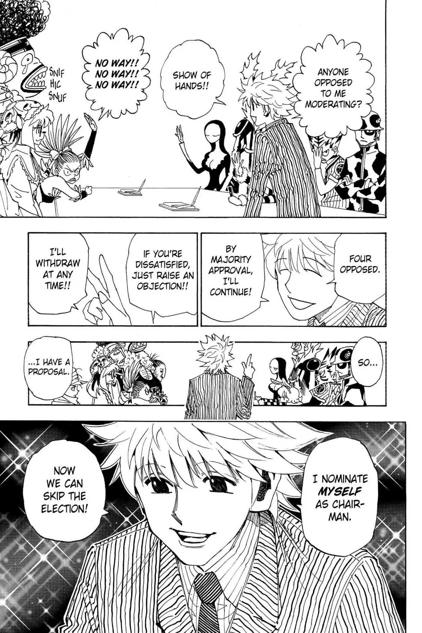 Hunter X Hunter chapter 319 page 6