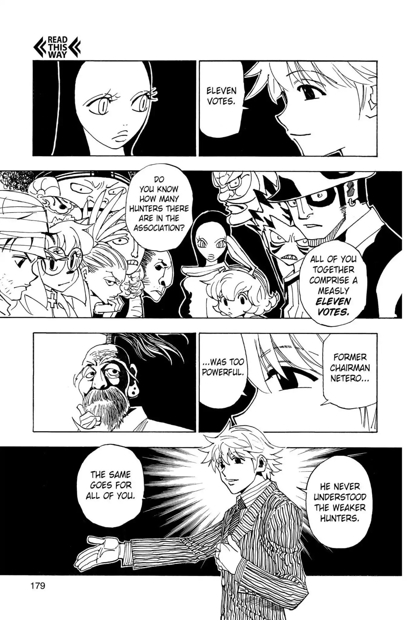 Hunter X Hunter chapter 319 page 9