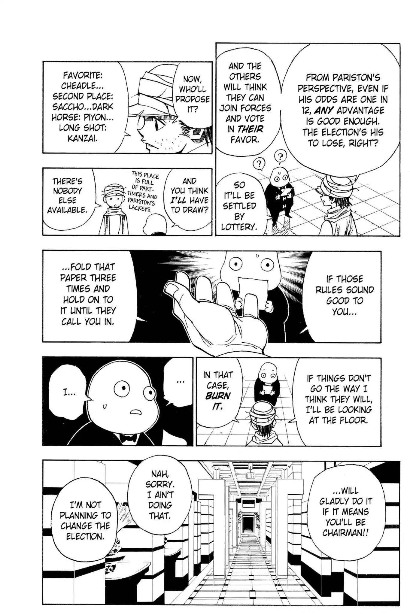 Hunter X Hunter chapter 320 page 6