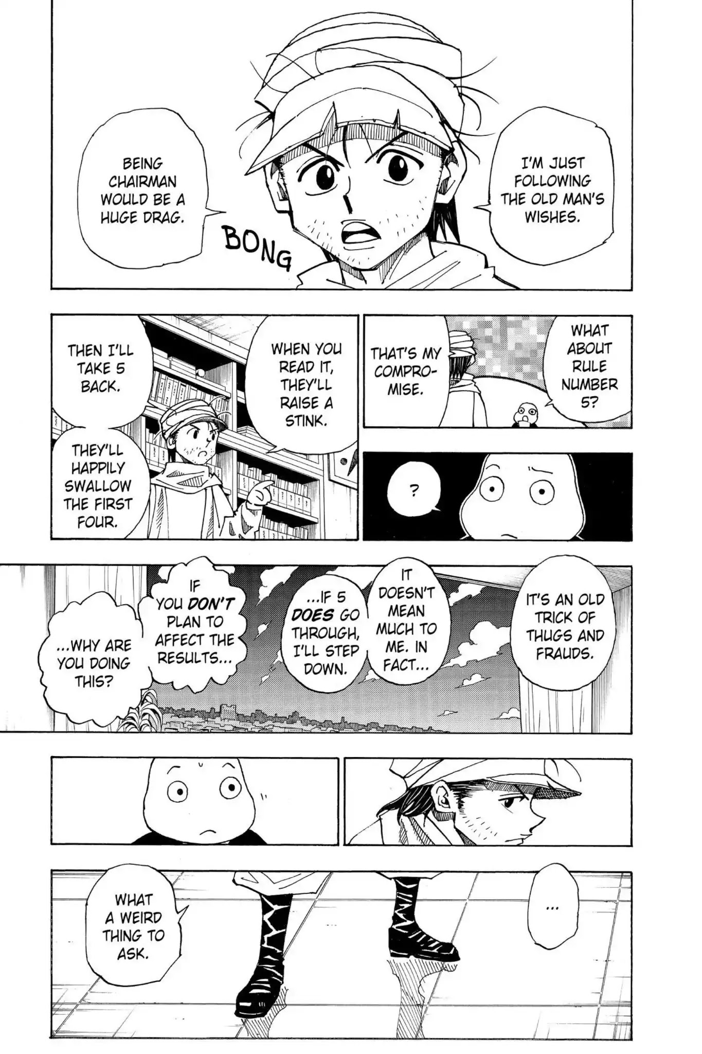 Hunter X Hunter chapter 320 page 7