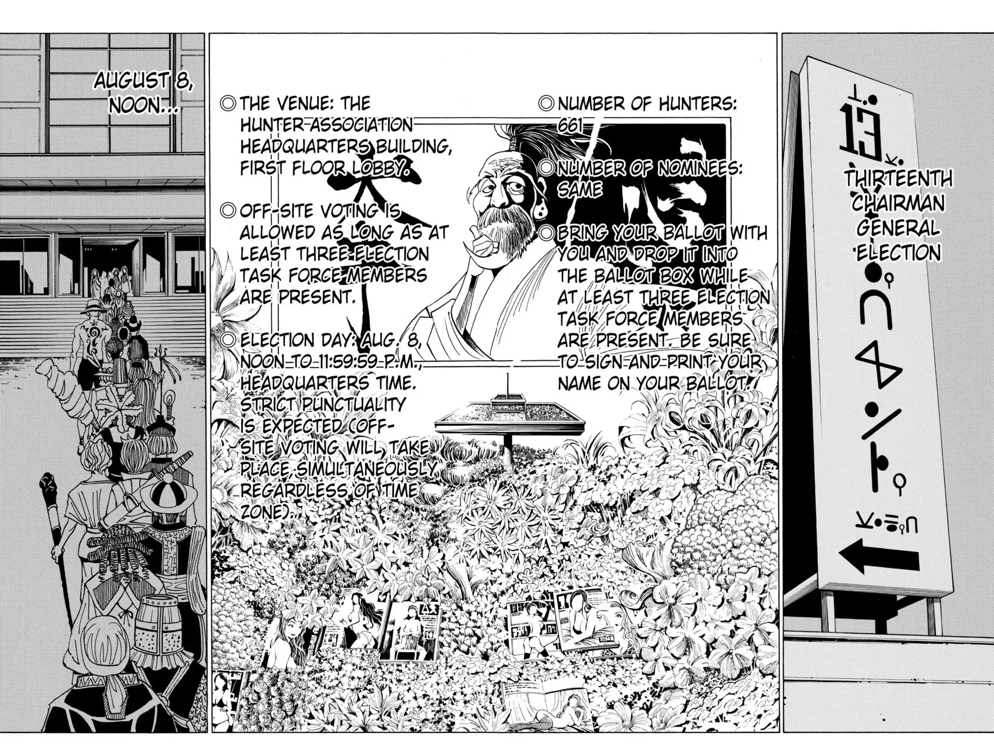 Hunter X Hunter chapter 320 page 9