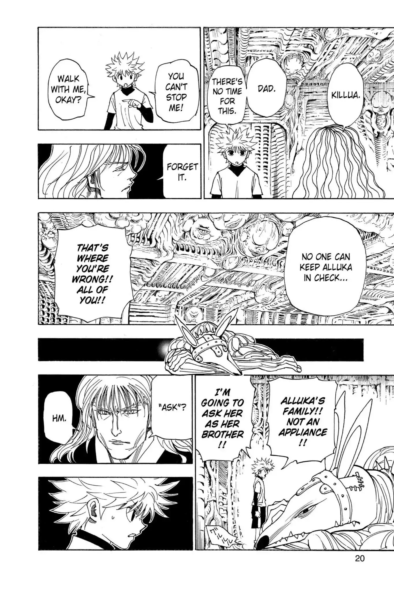 Hunter X Hunter chapter 321 page 20