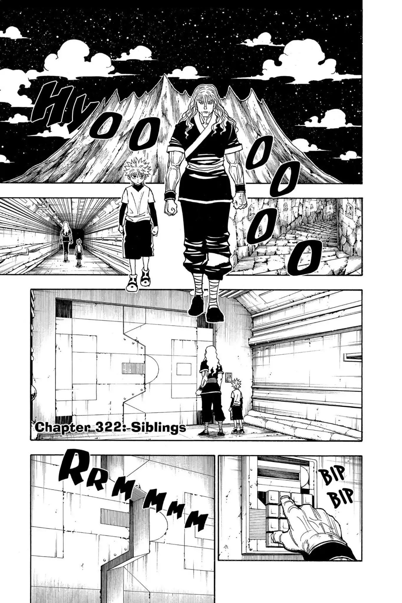 Hunter X Hunter chapter 322 page 1