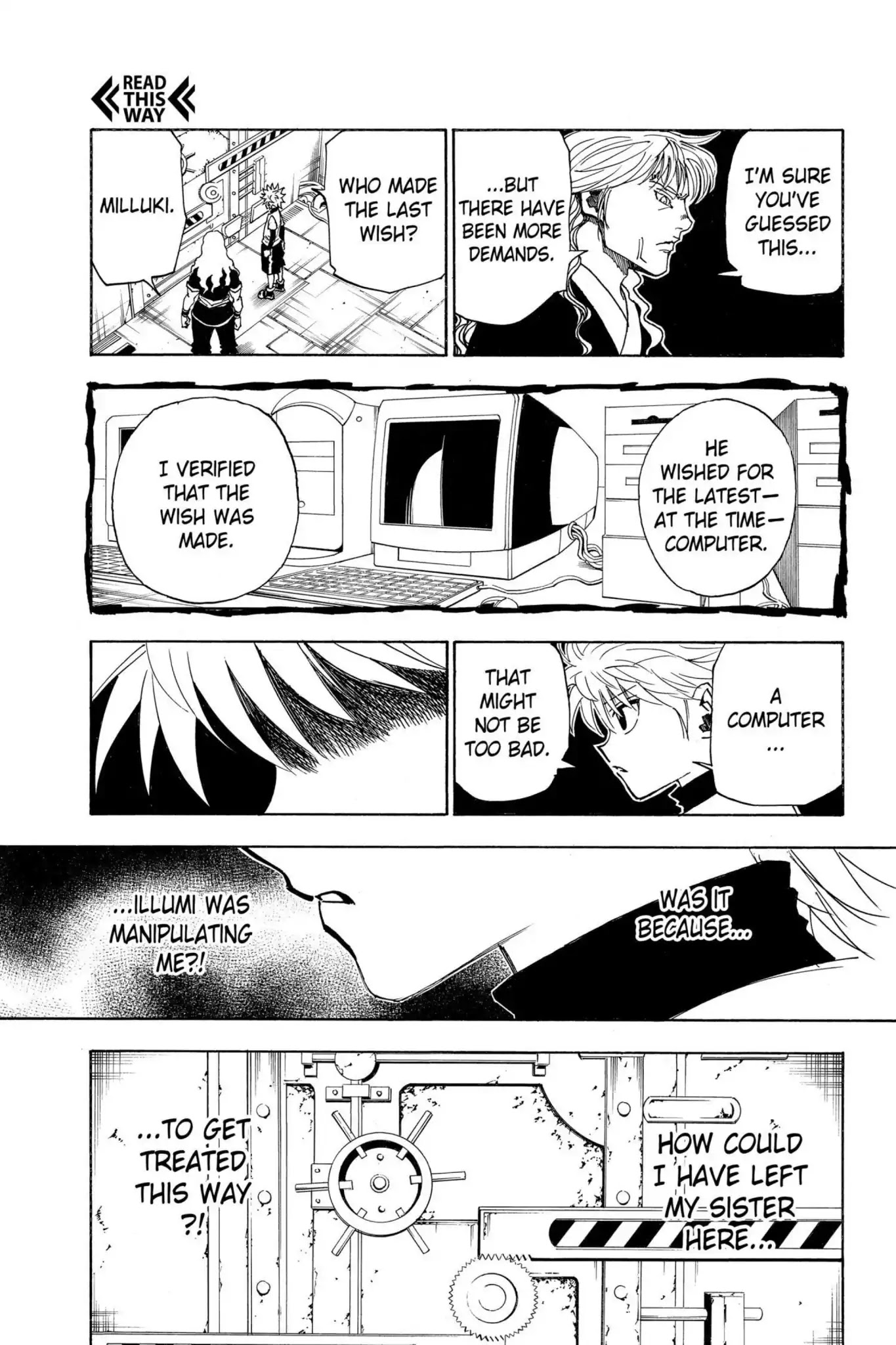 Hunter X Hunter chapter 322 page 3