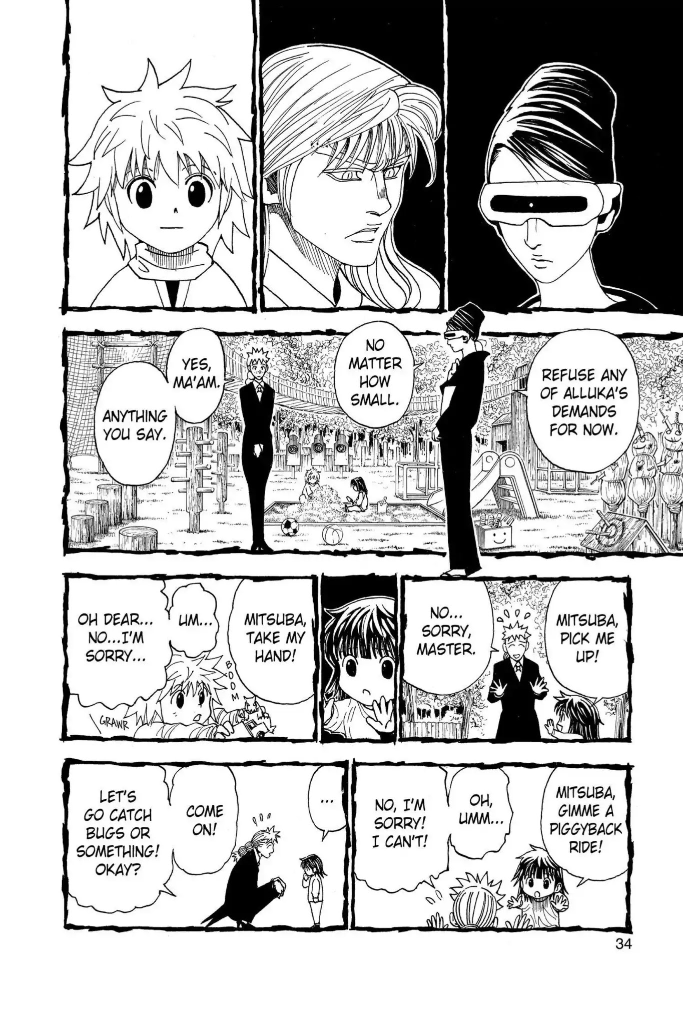Hunter X Hunter chapter 322 page 8