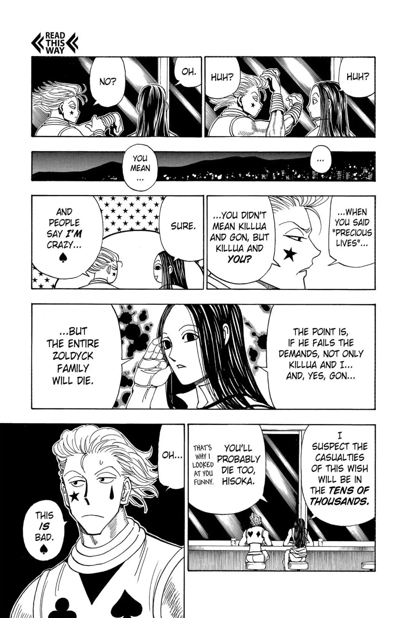 Hunter X Hunter chapter 323 page 11