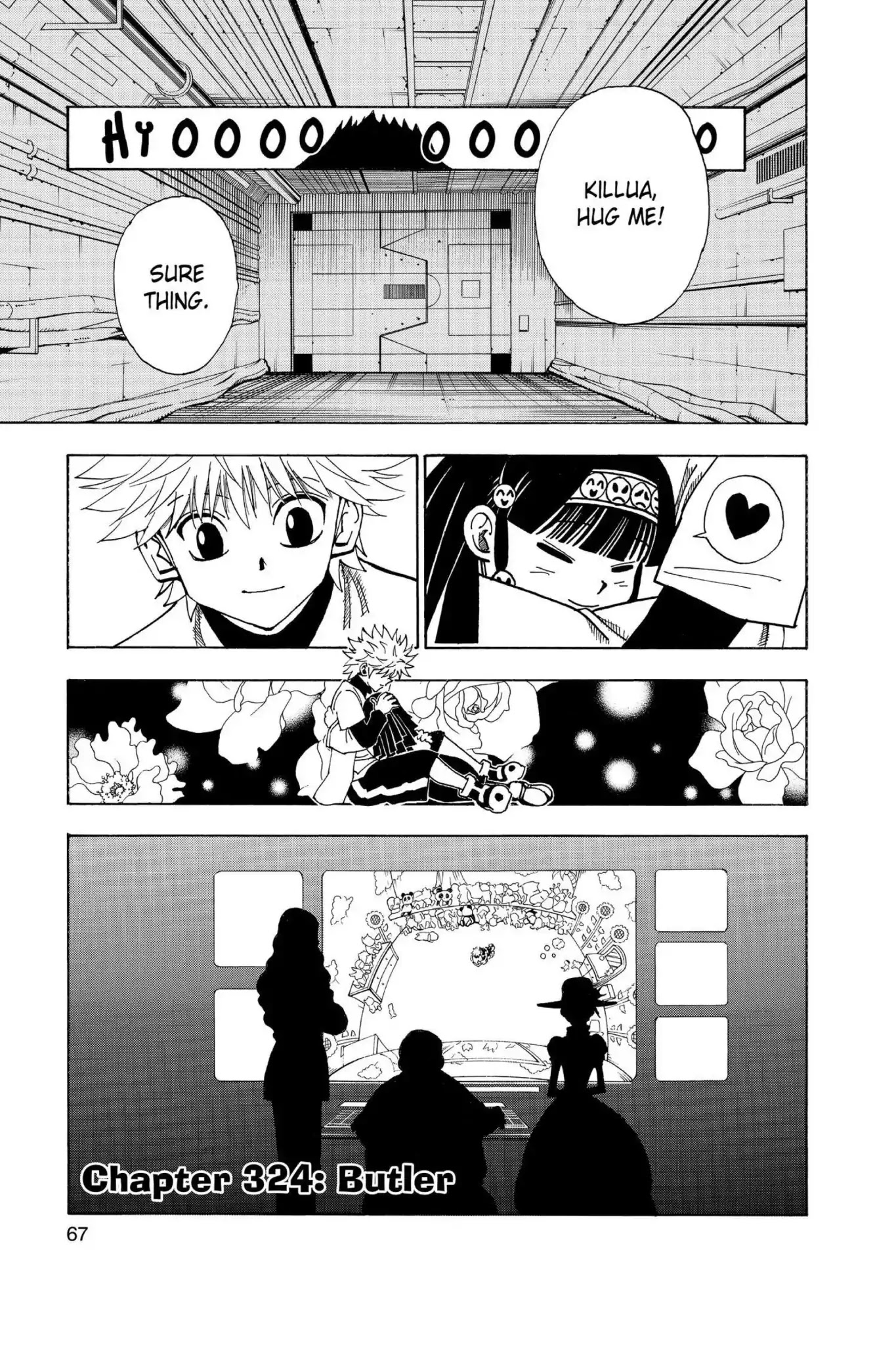Hunter X Hunter chapter 324 page 1