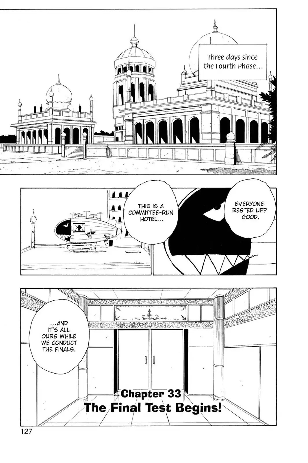 Hunter X Hunter chapter 33 page 1