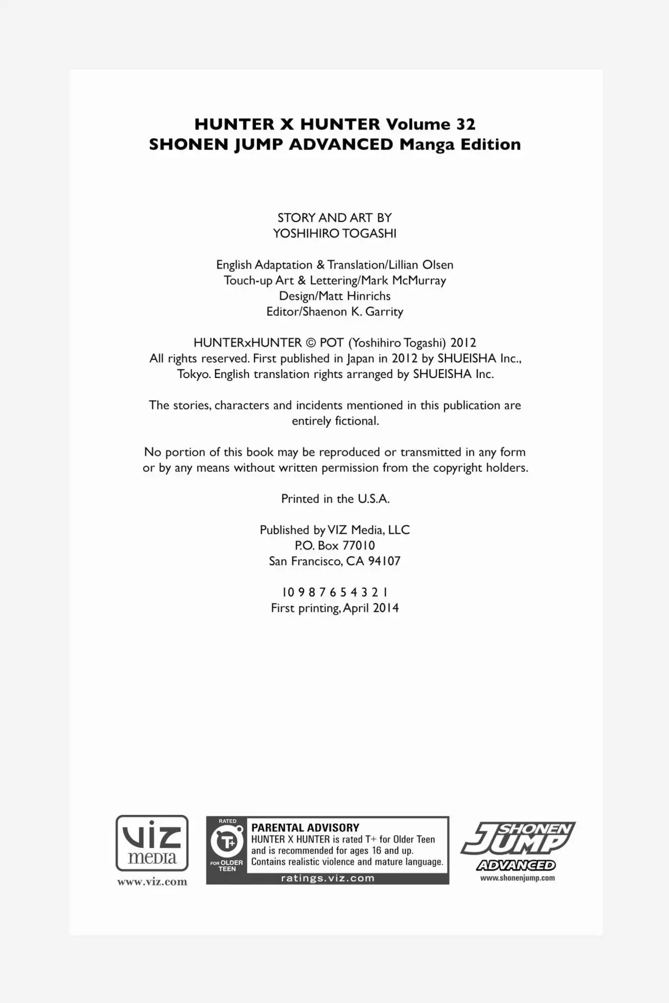 Hunter X Hunter chapter 331 page 3