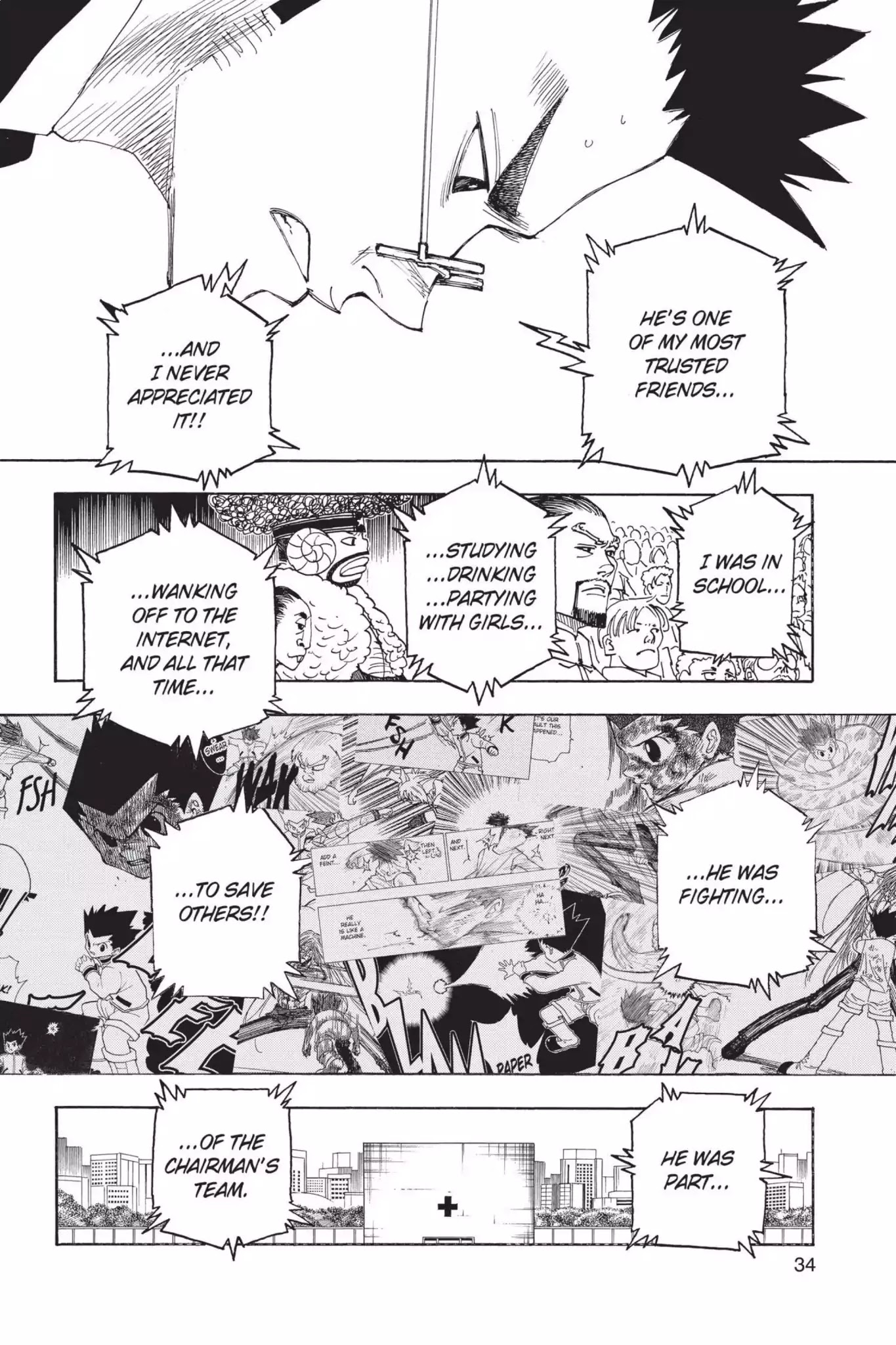 Hunter X Hunter chapter 332 page 8