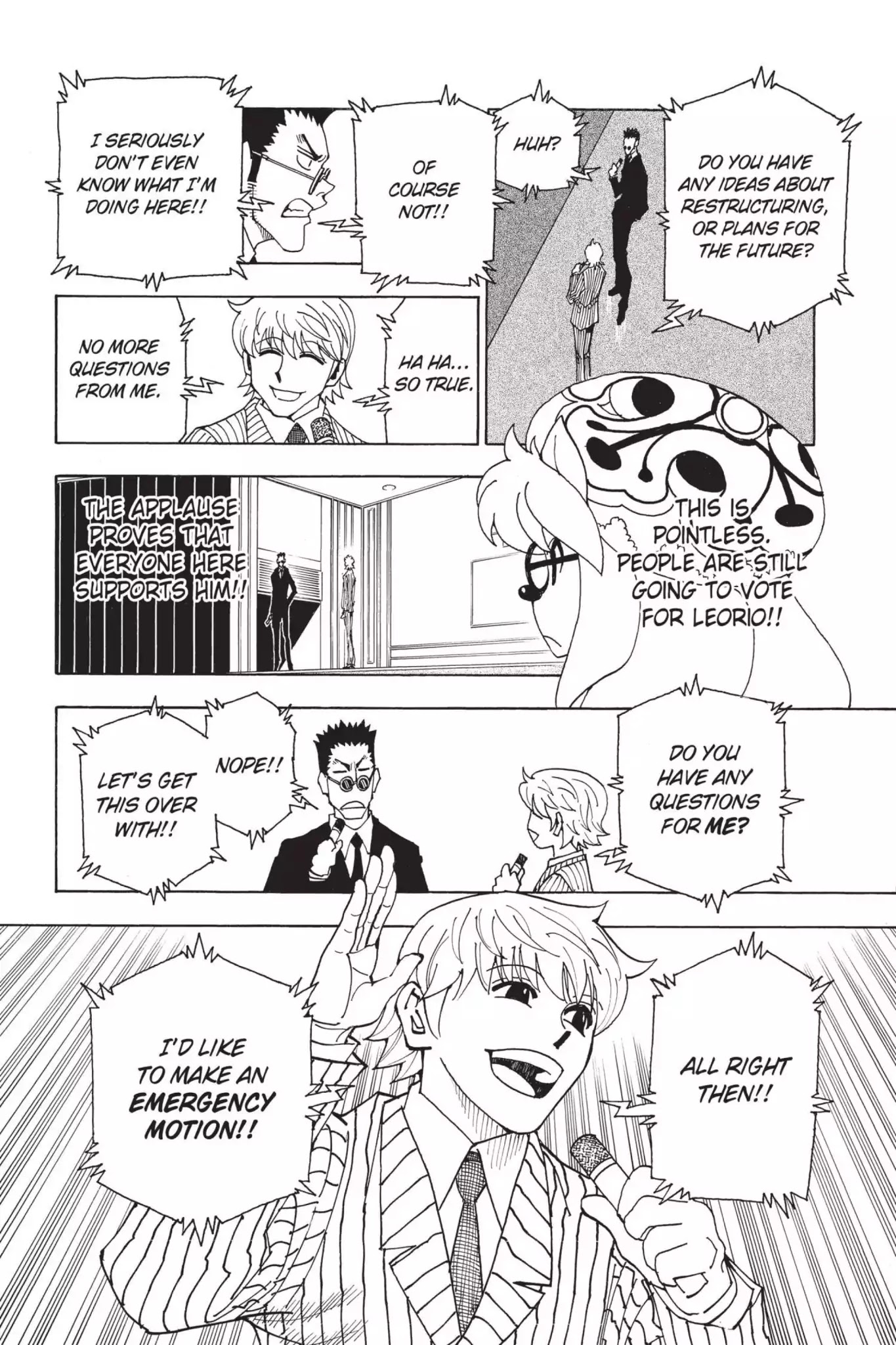 Hunter X Hunter chapter 334 page 4