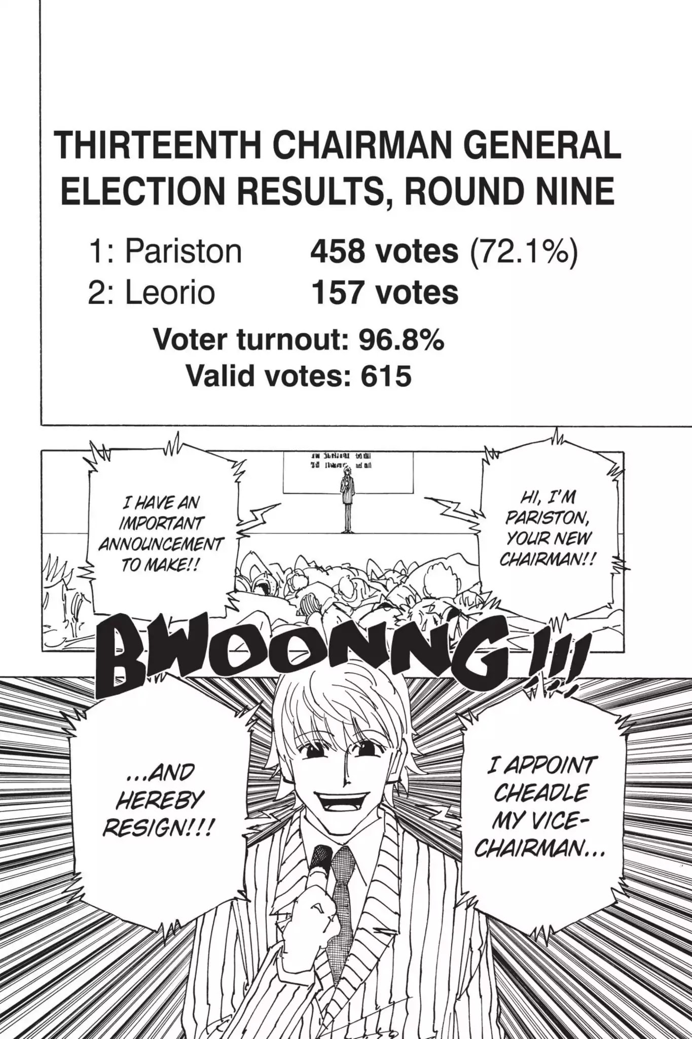 Hunter X Hunter chapter 335 page 14