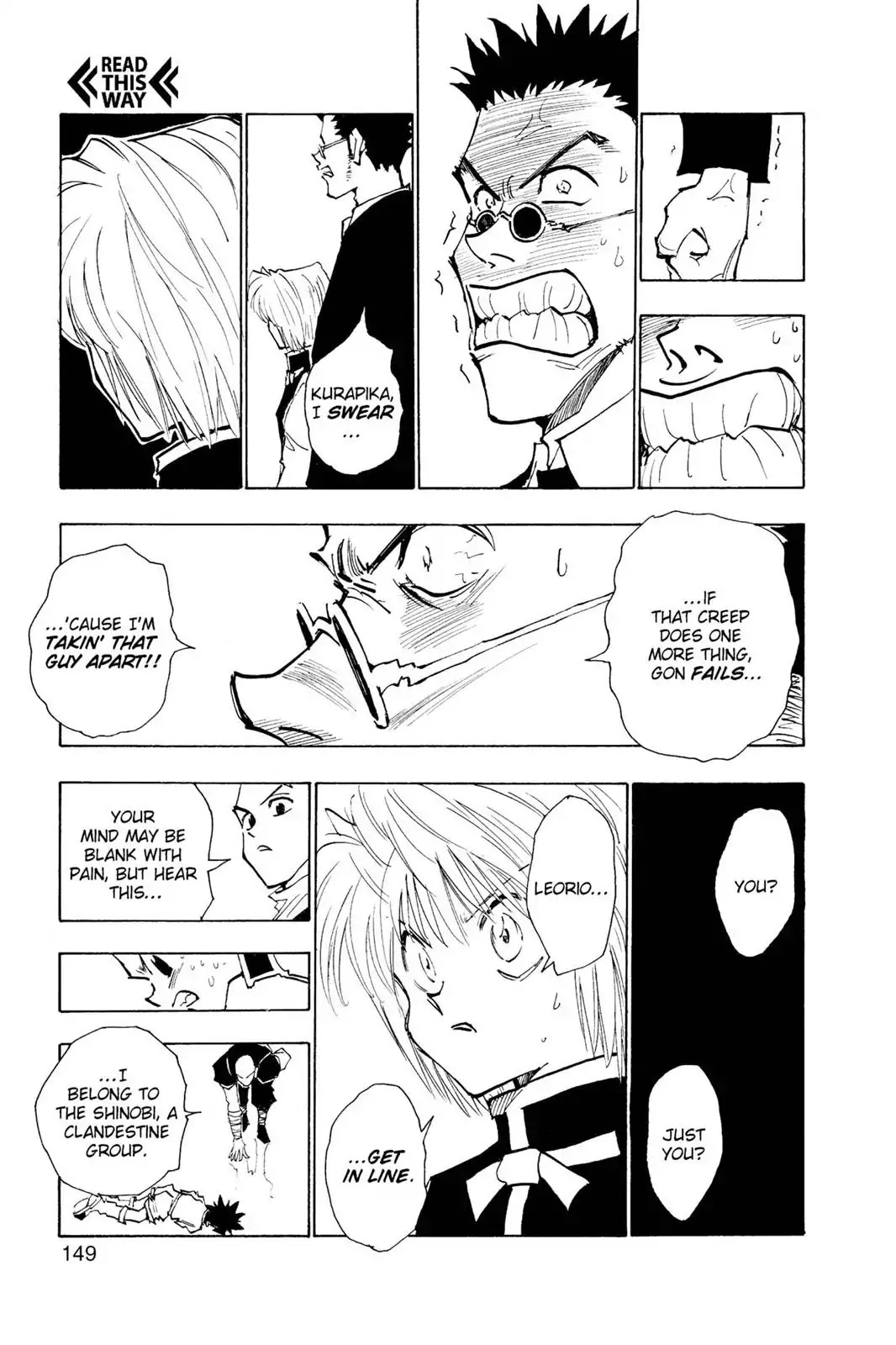 Hunter X Hunter chapter 34 page 3