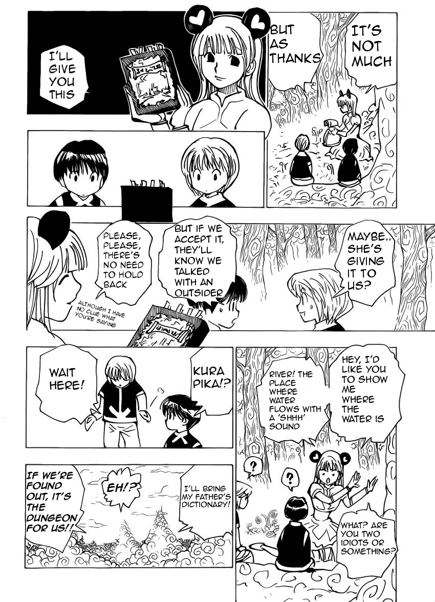 Hunter X Hunter chapter 340.5 page 11