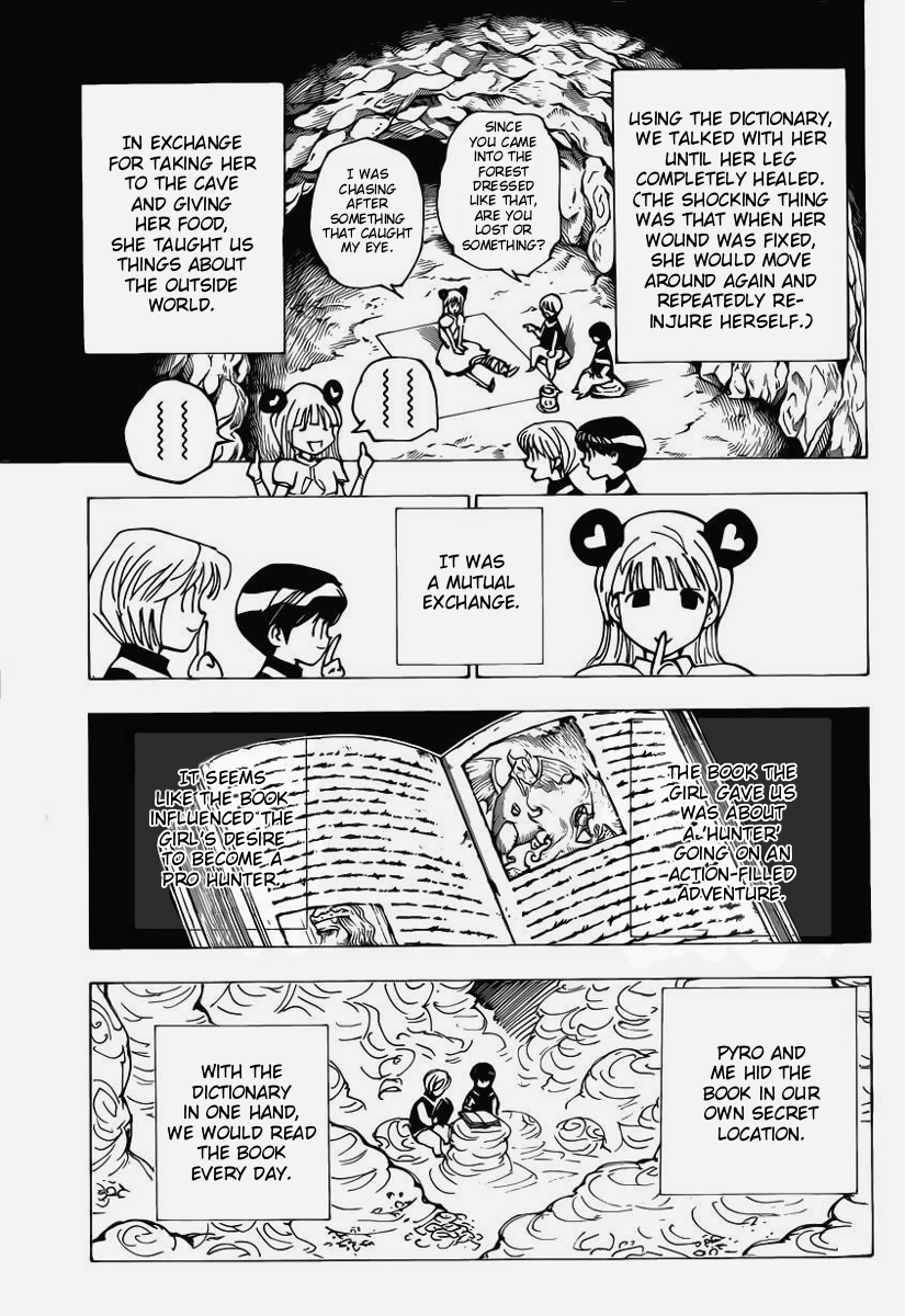 Hunter X Hunter chapter 340.5 page 12