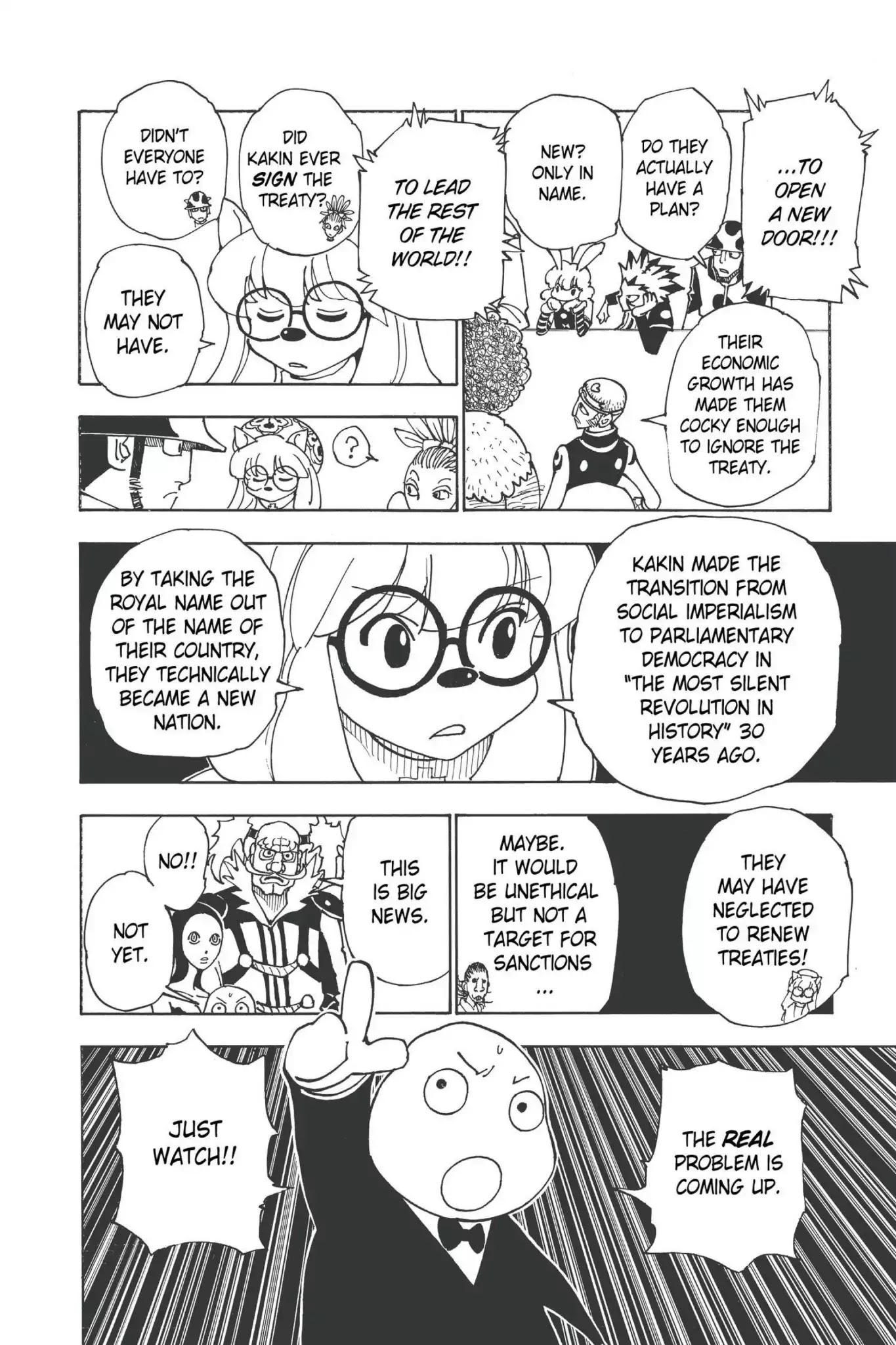 Hunter X Hunter chapter 340 page 4