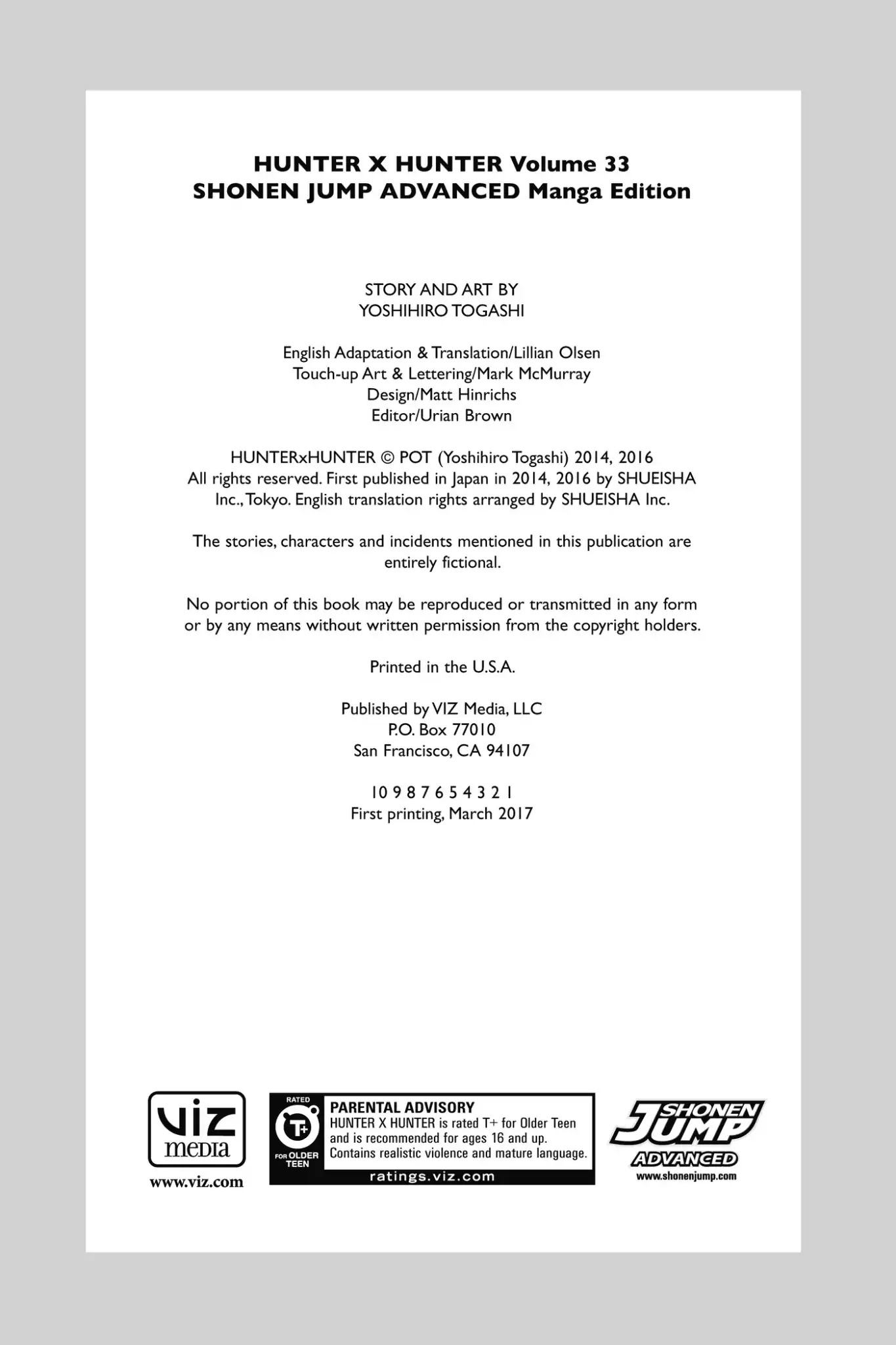 Hunter X Hunter chapter 341 page 3