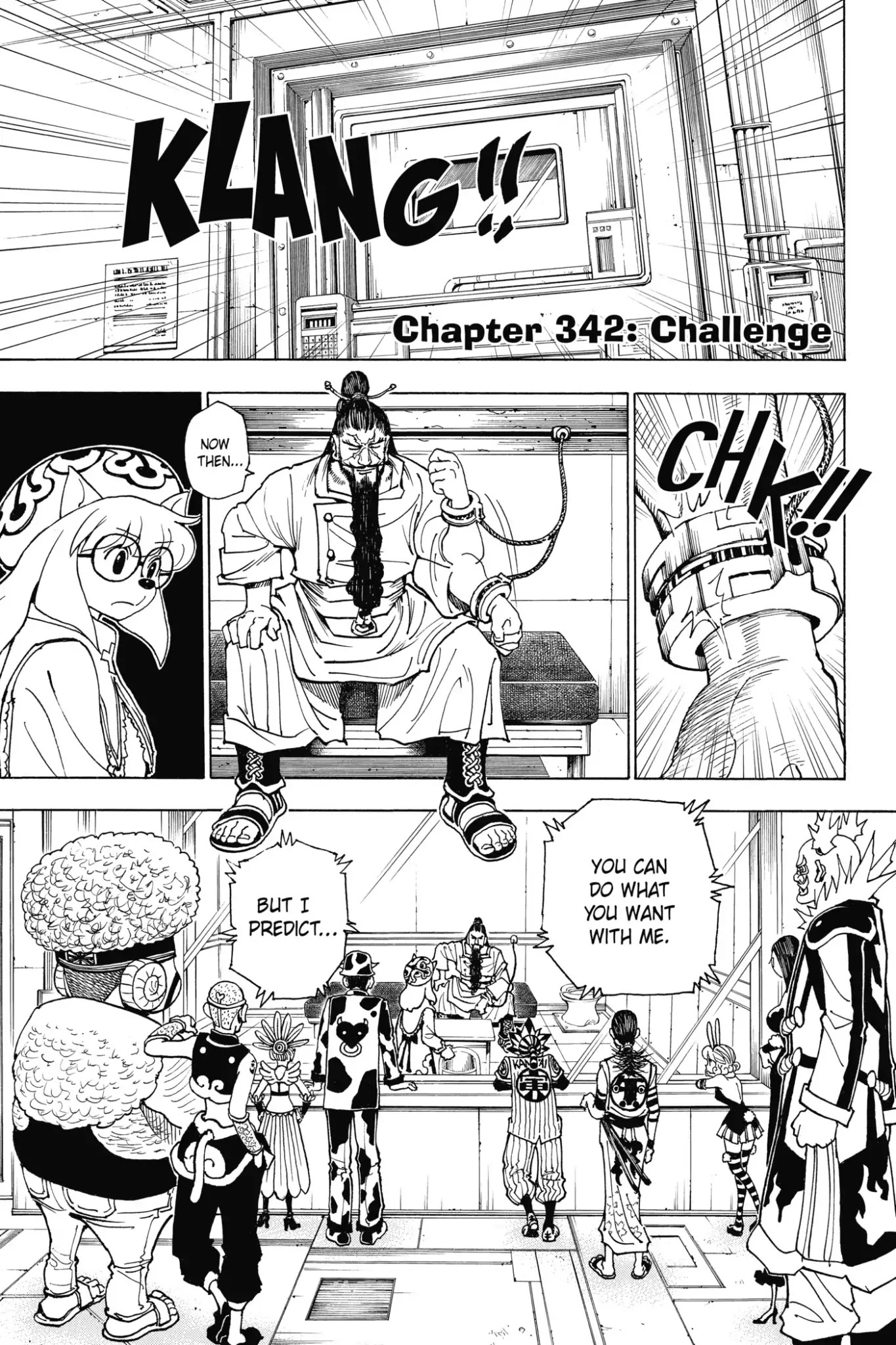 Hunter X Hunter chapter 342 page 1