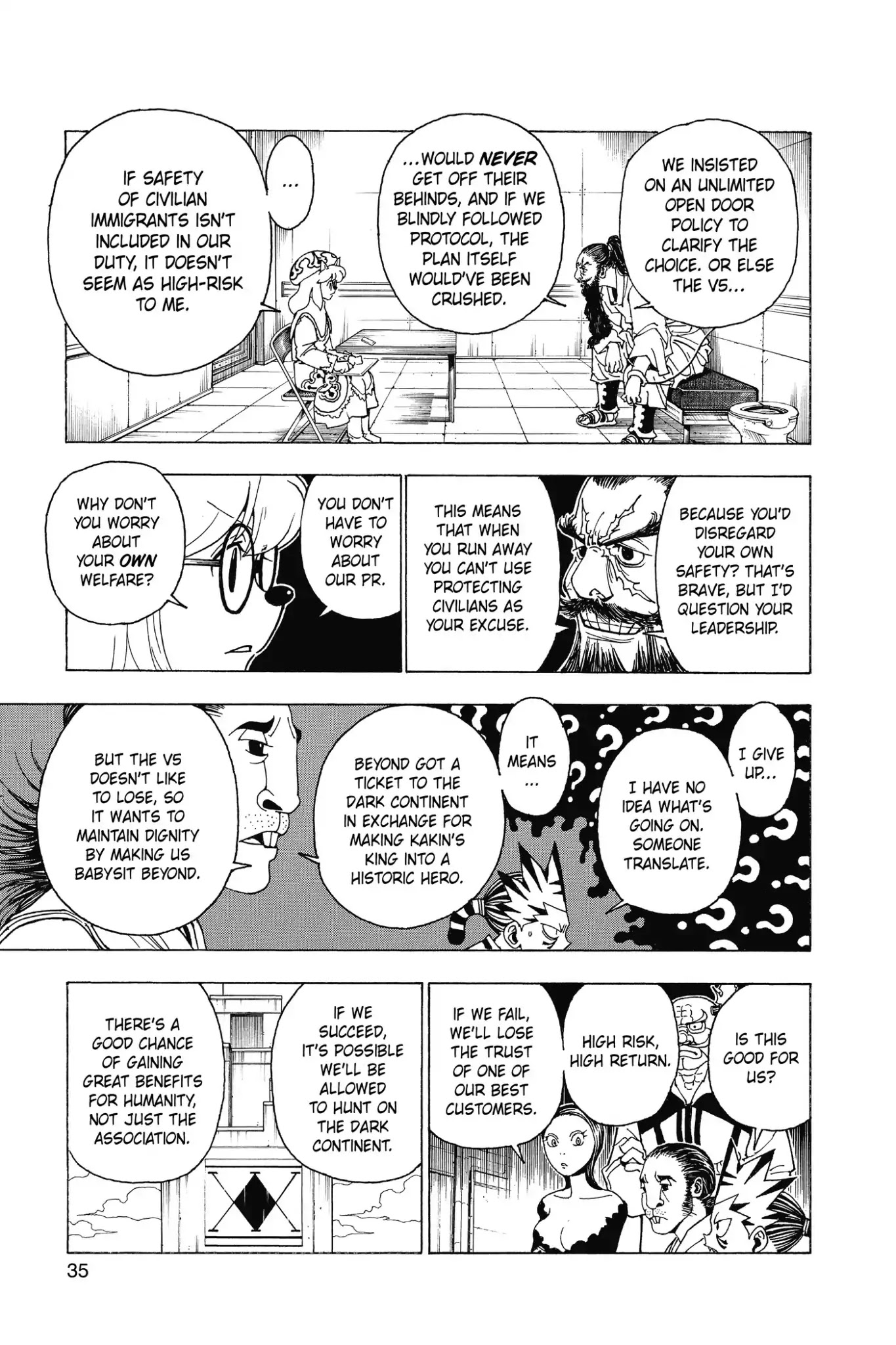 Hunter X Hunter chapter 342 page 9