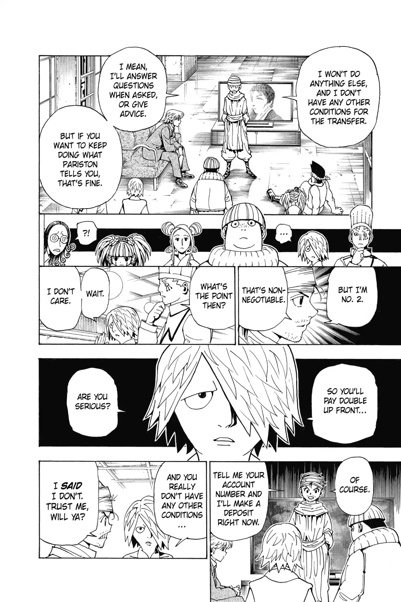 Hunter X Hunter chapter 344 page 5