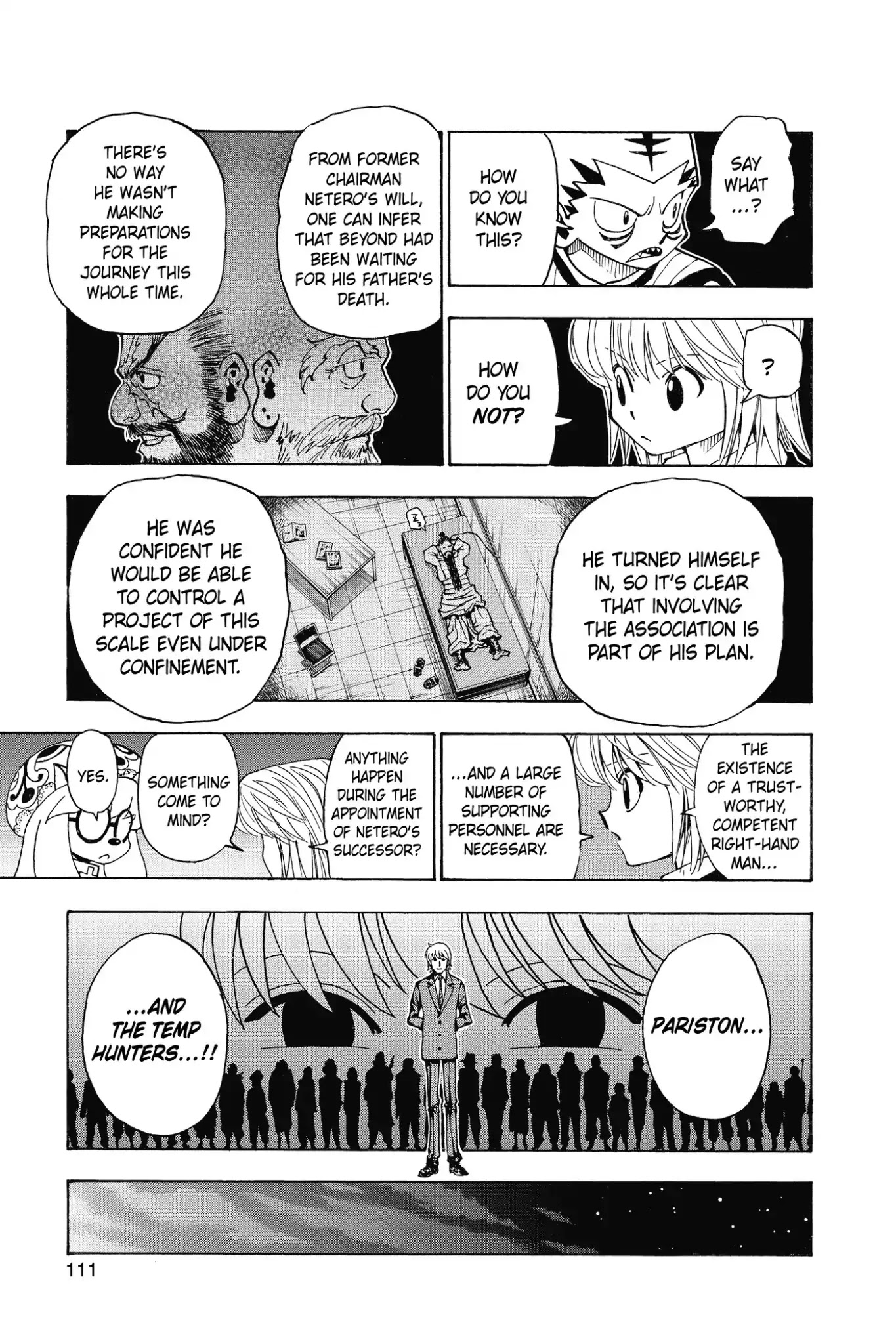 Hunter X Hunter chapter 346 page 4