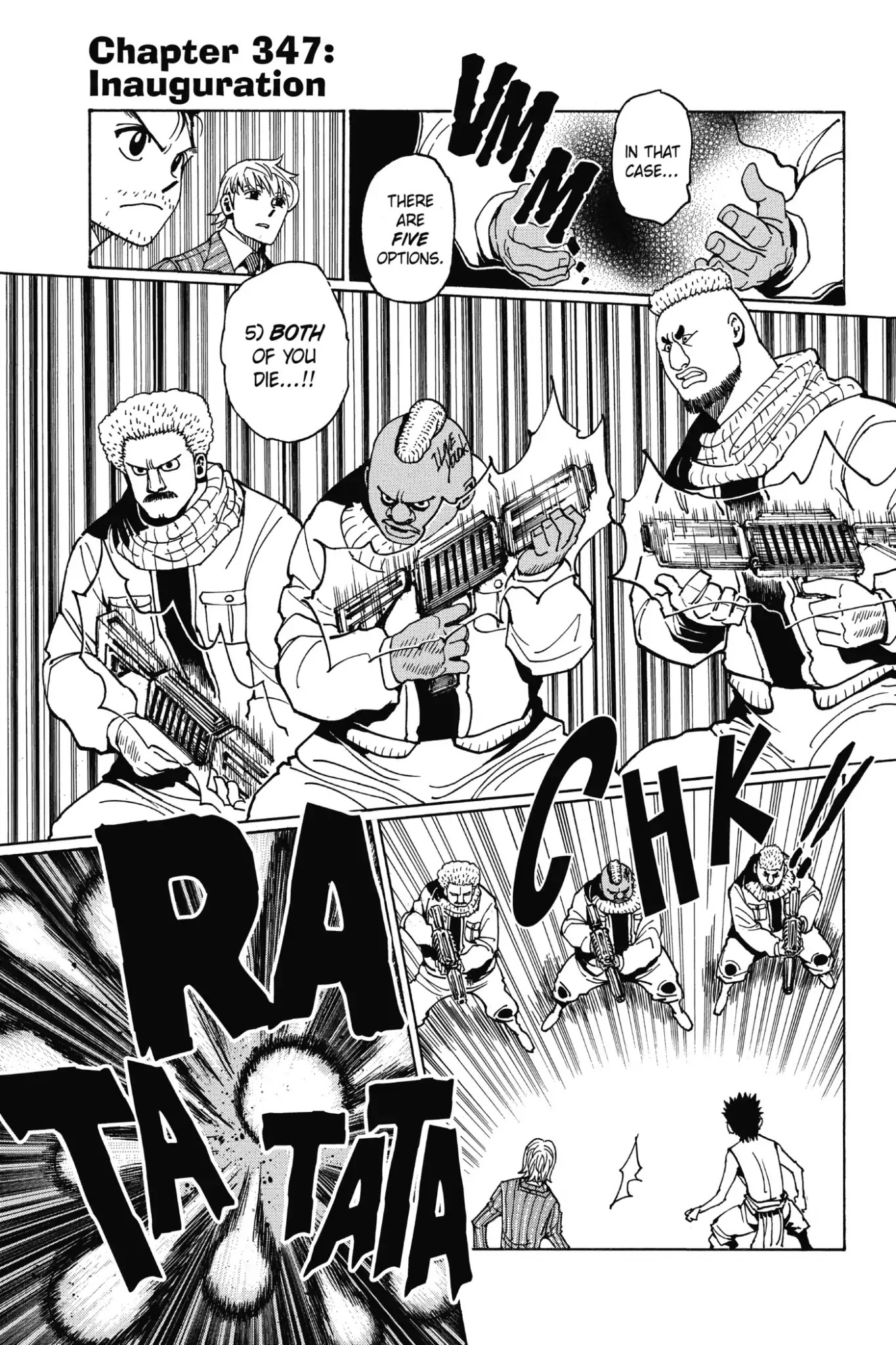 Hunter X Hunter chapter 347 page 1