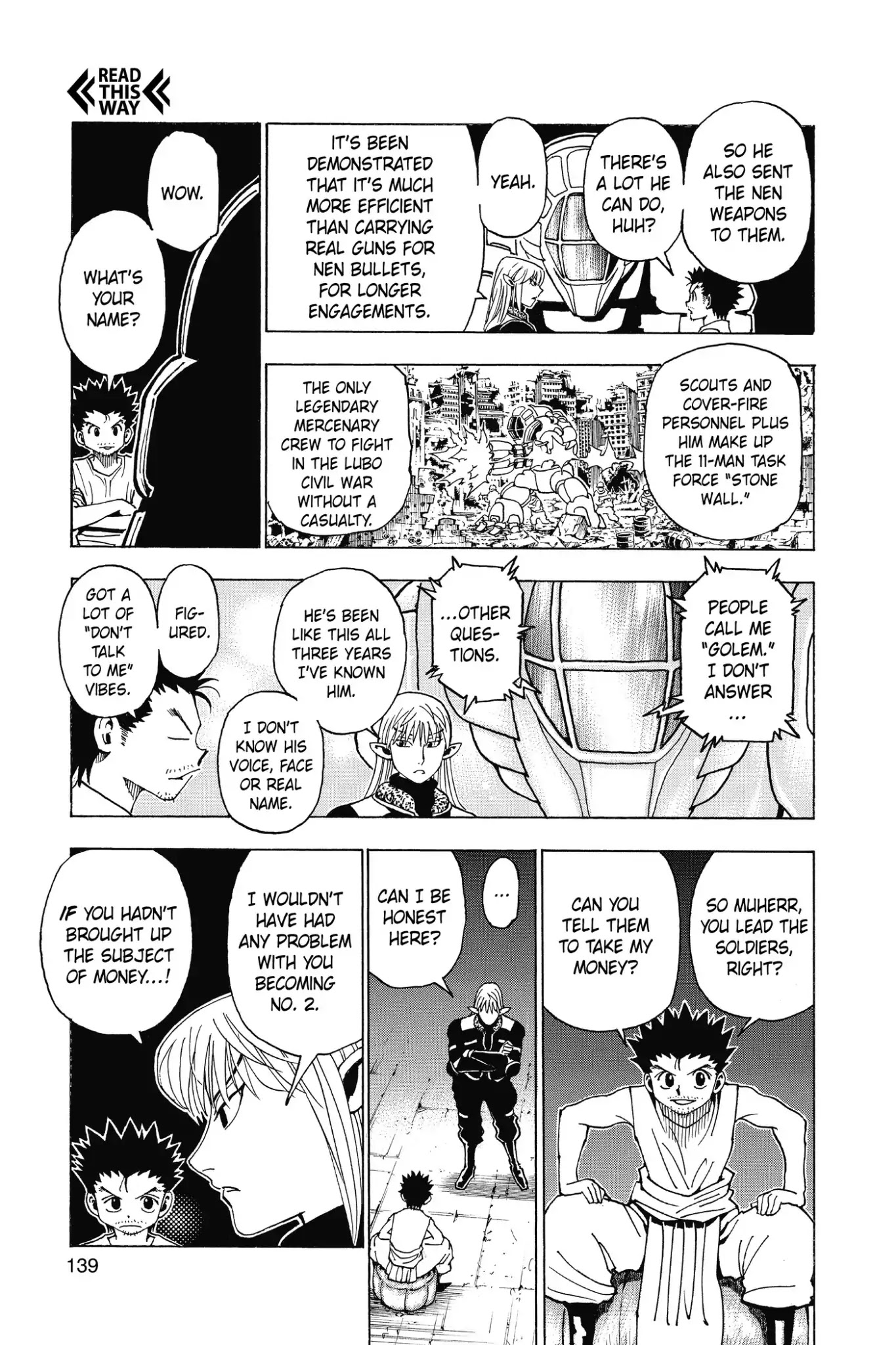 Hunter X Hunter chapter 347 page 13