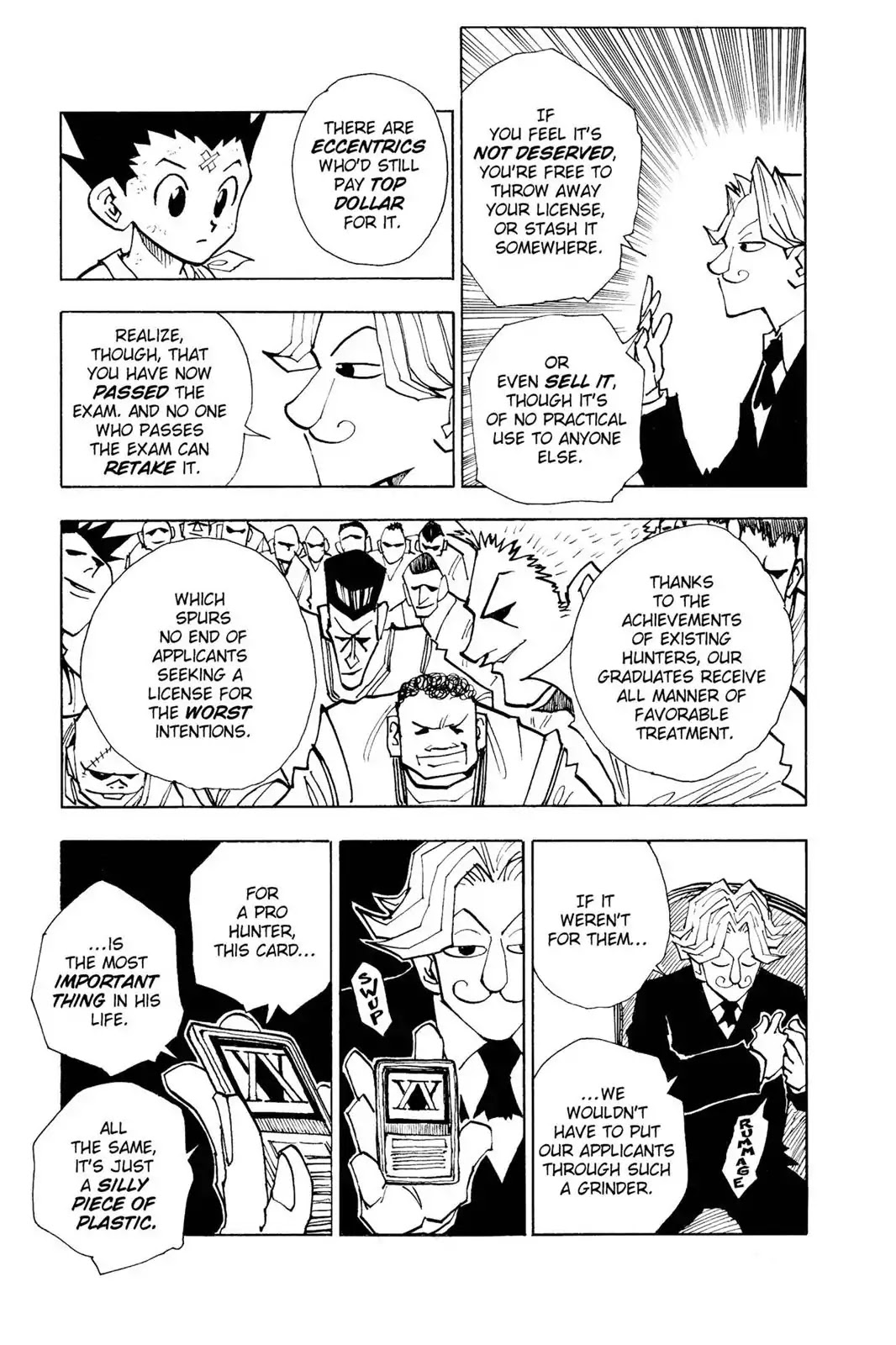 Hunter X Hunter chapter 35 page 5