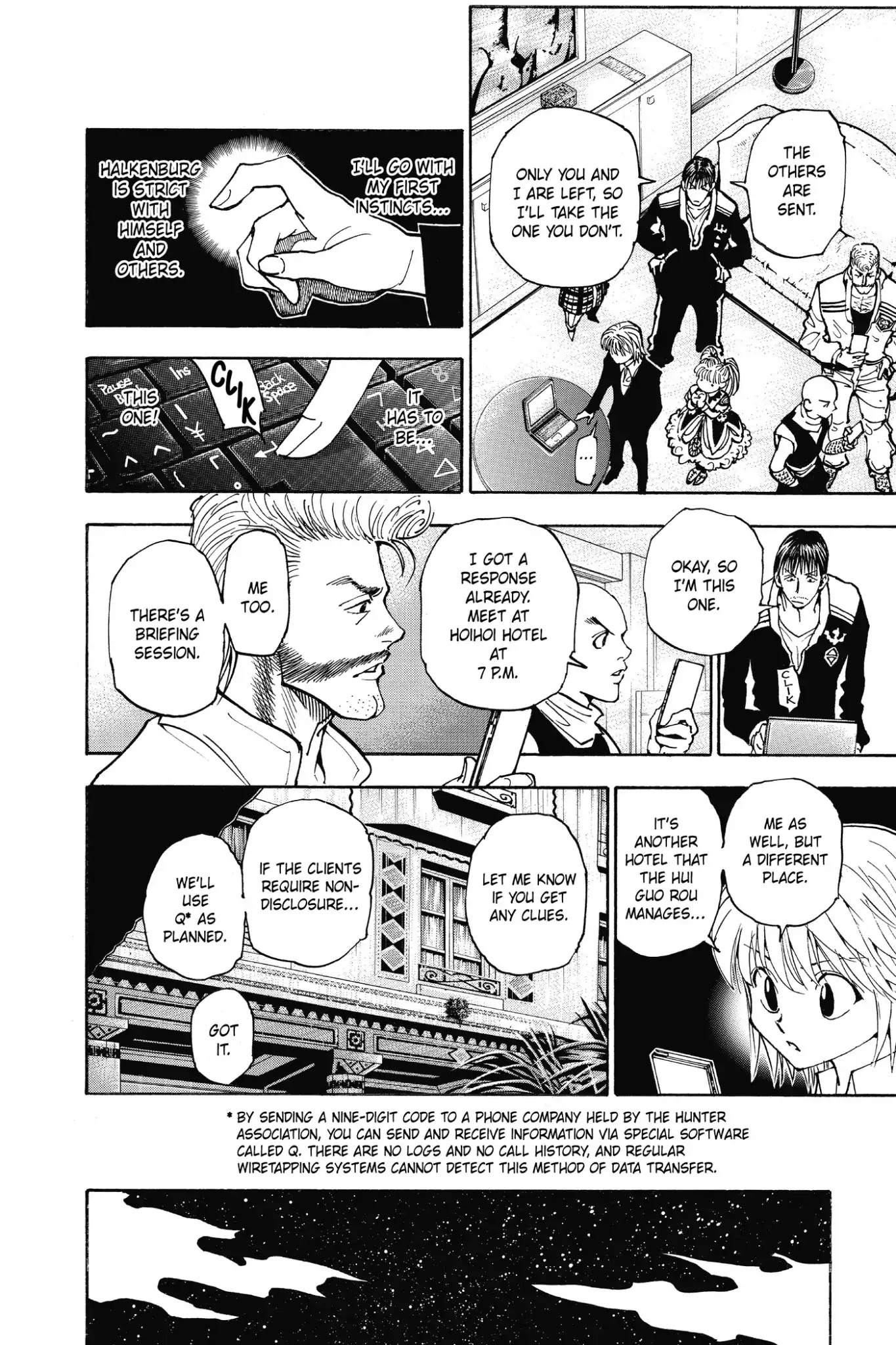 Hunter X Hunter chapter 350 page 10