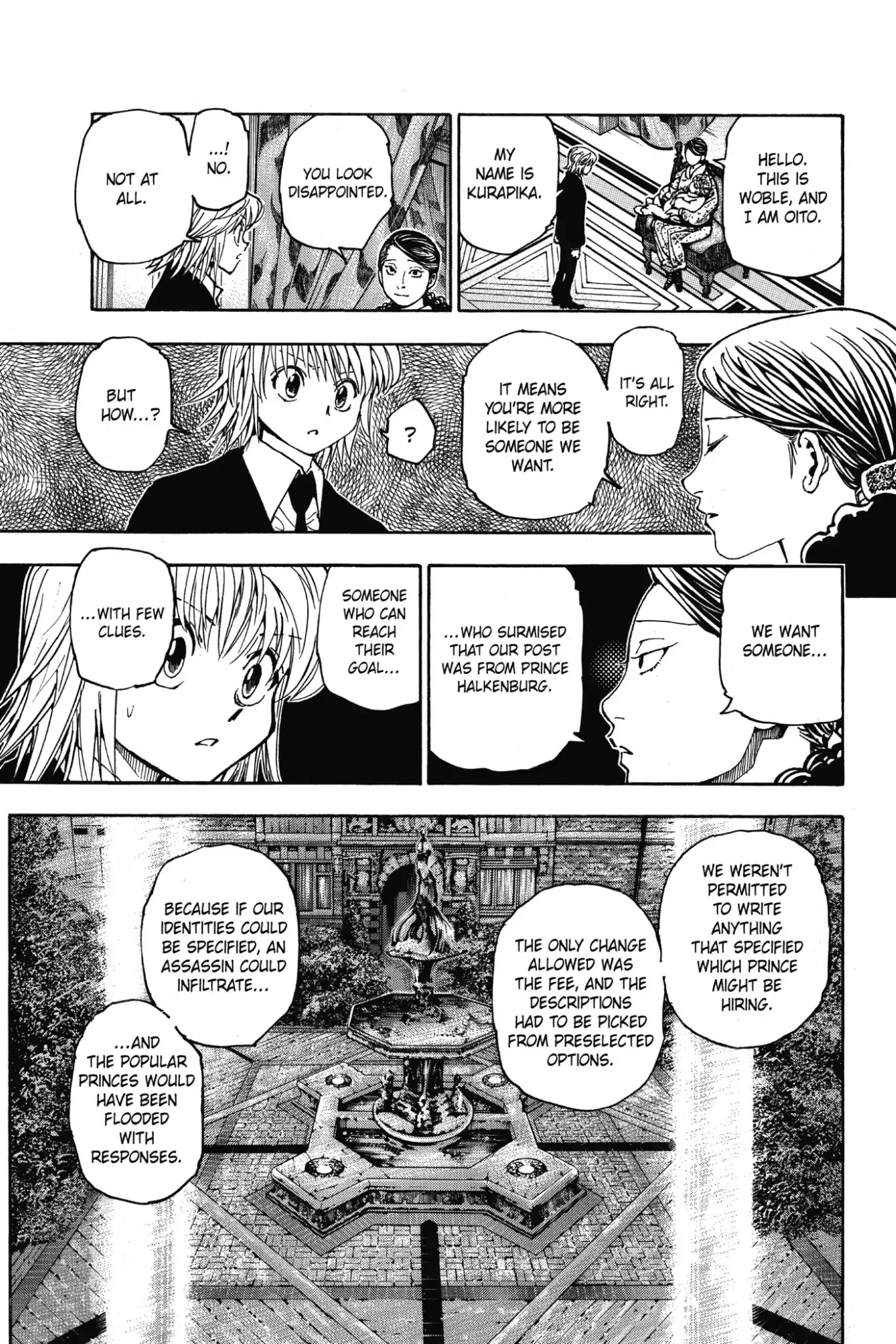 Hunter X Hunter chapter 350 page 13