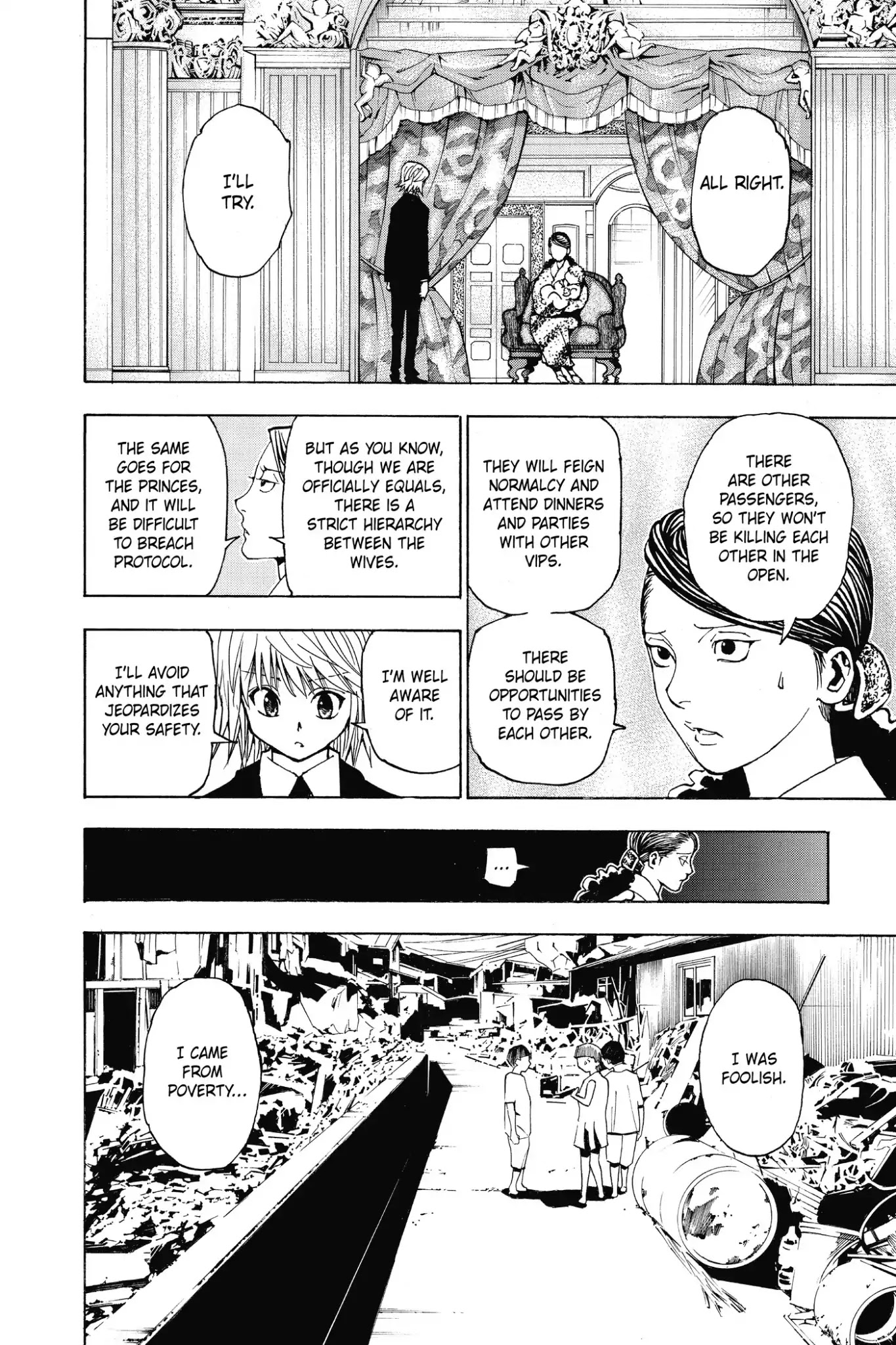 Hunter X Hunter chapter 350 page 18