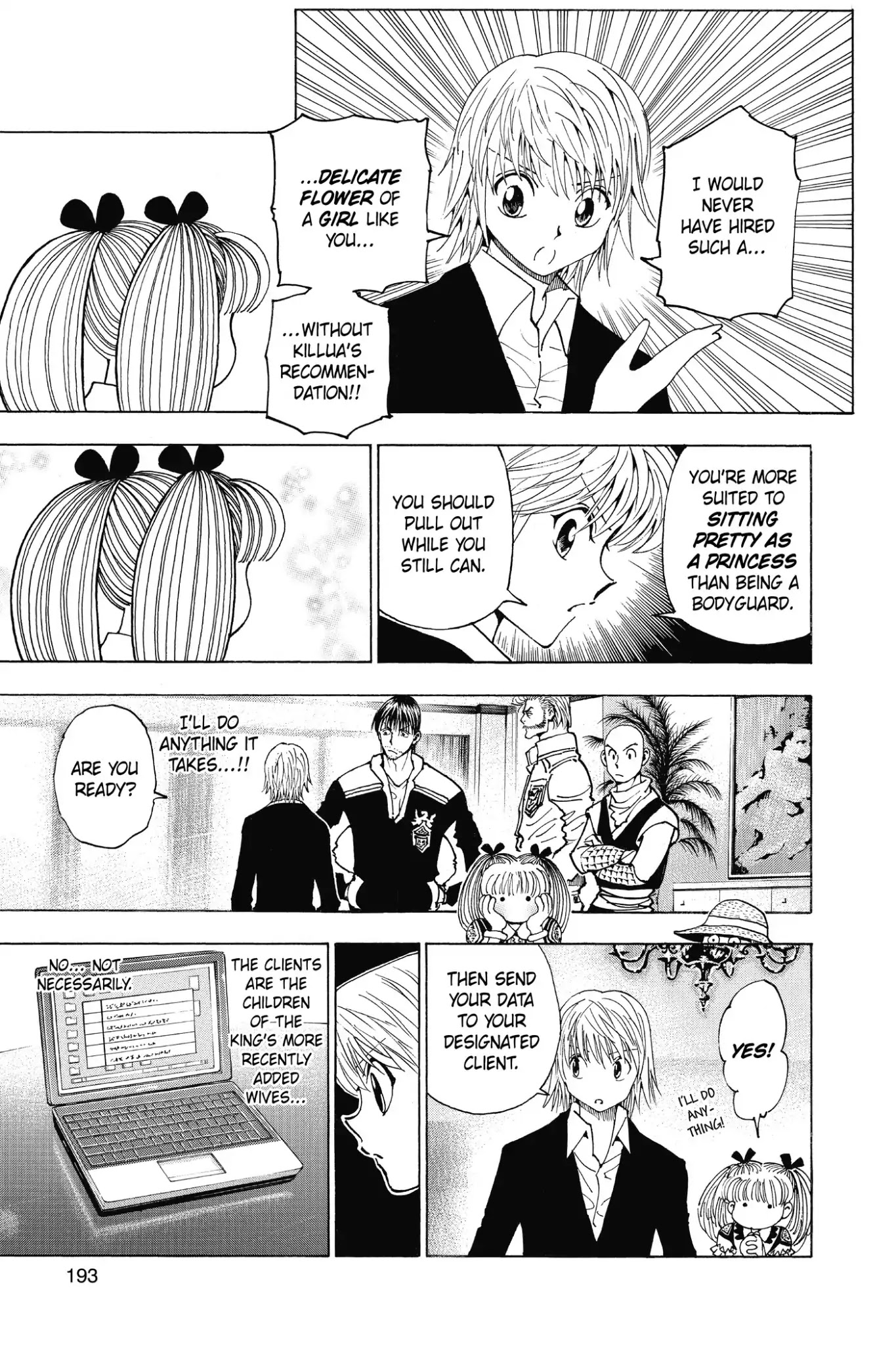 Hunter X Hunter chapter 350 page 7