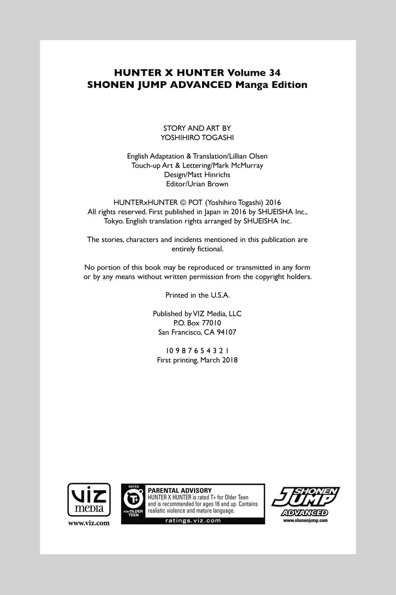 Hunter X Hunter chapter 351 page 3