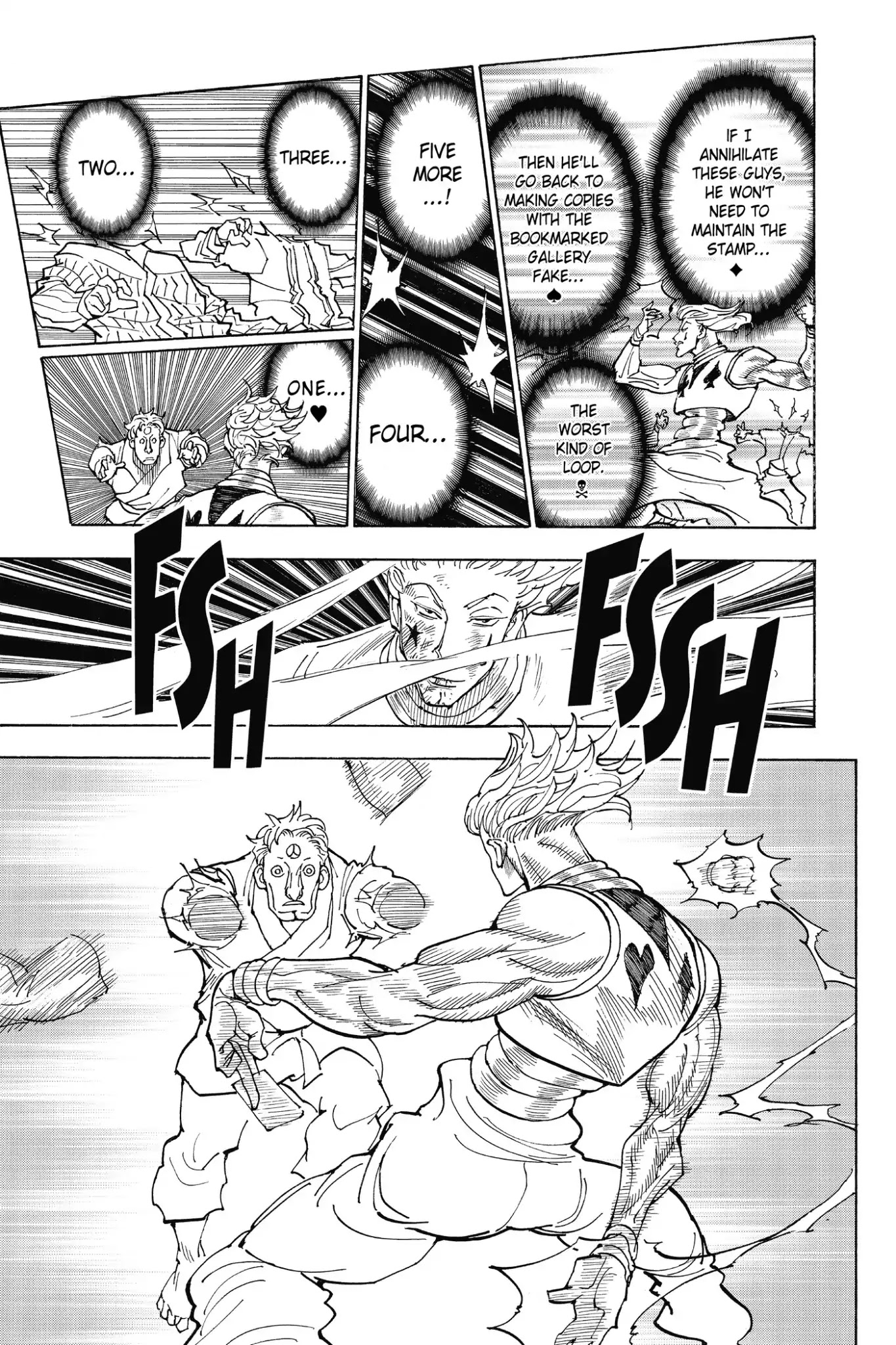 Hunter X Hunter chapter 354 page 7