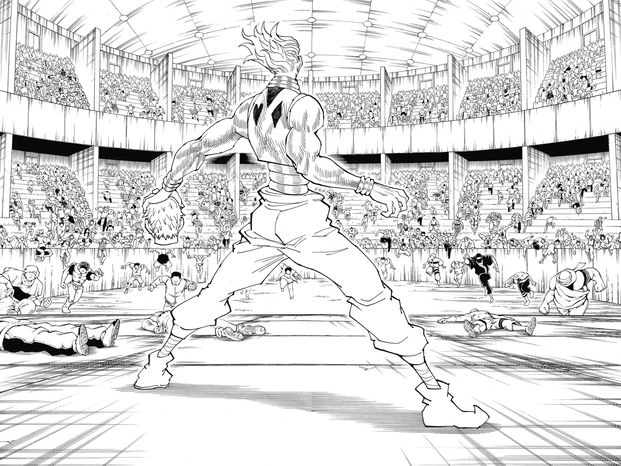 Hunter X Hunter chapter 355 page 8