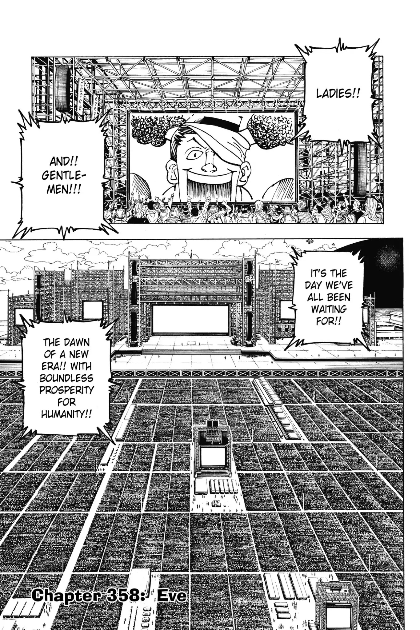 Hunter X Hunter chapter 358 page 1