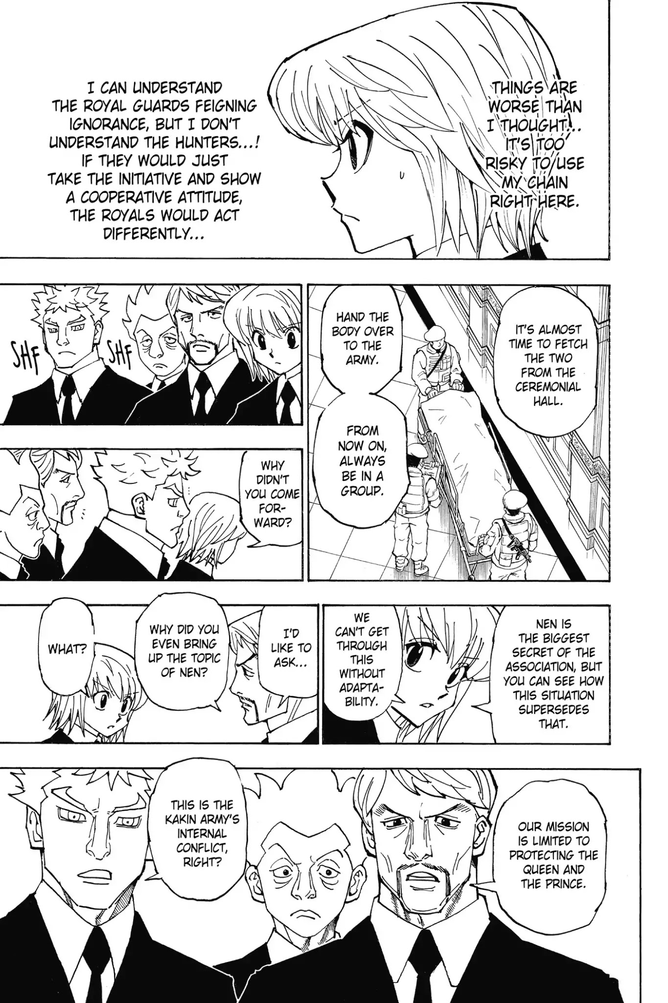 Hunter X Hunter chapter 359 page 10