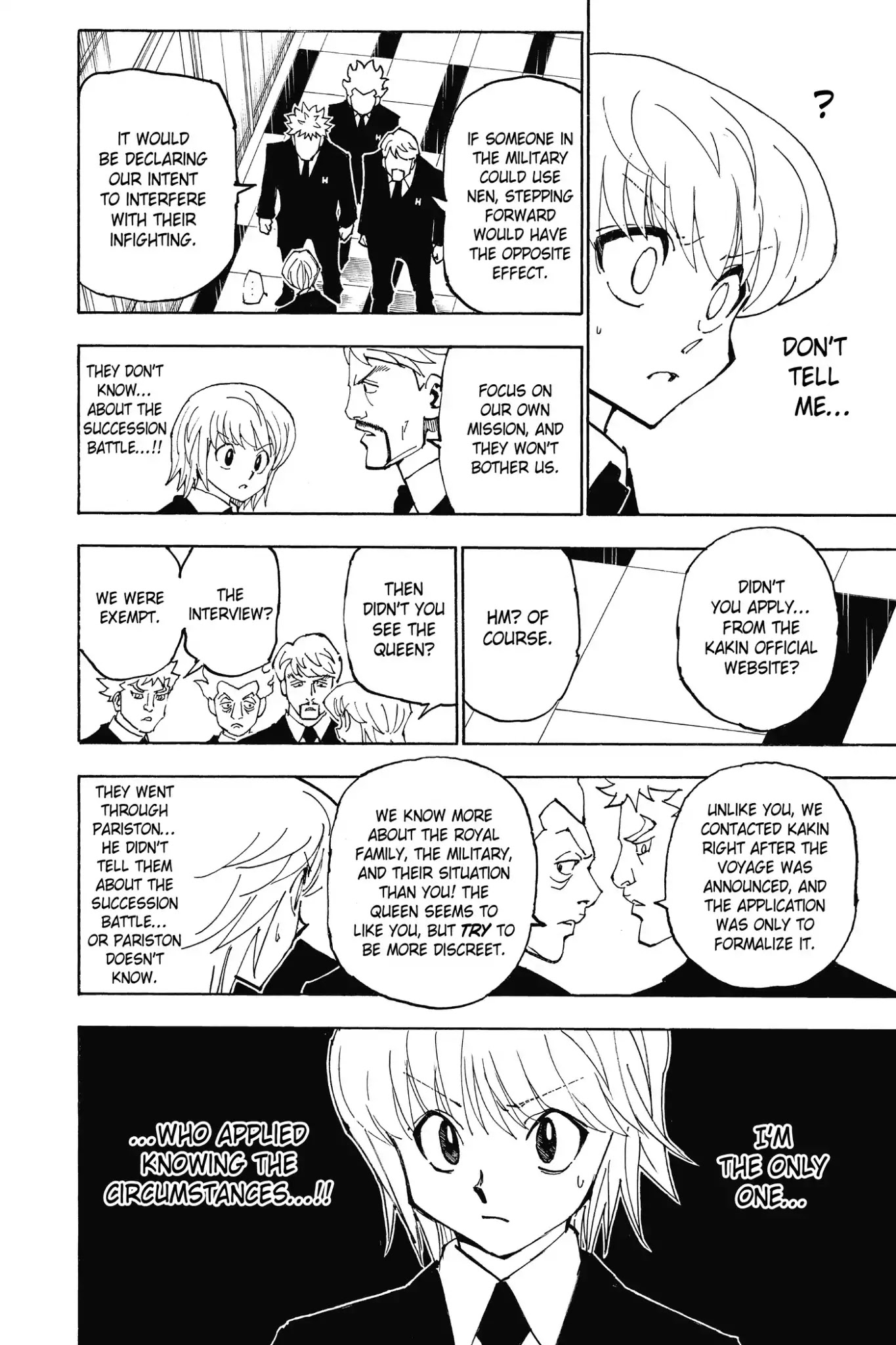 Hunter X Hunter chapter 359 page 11