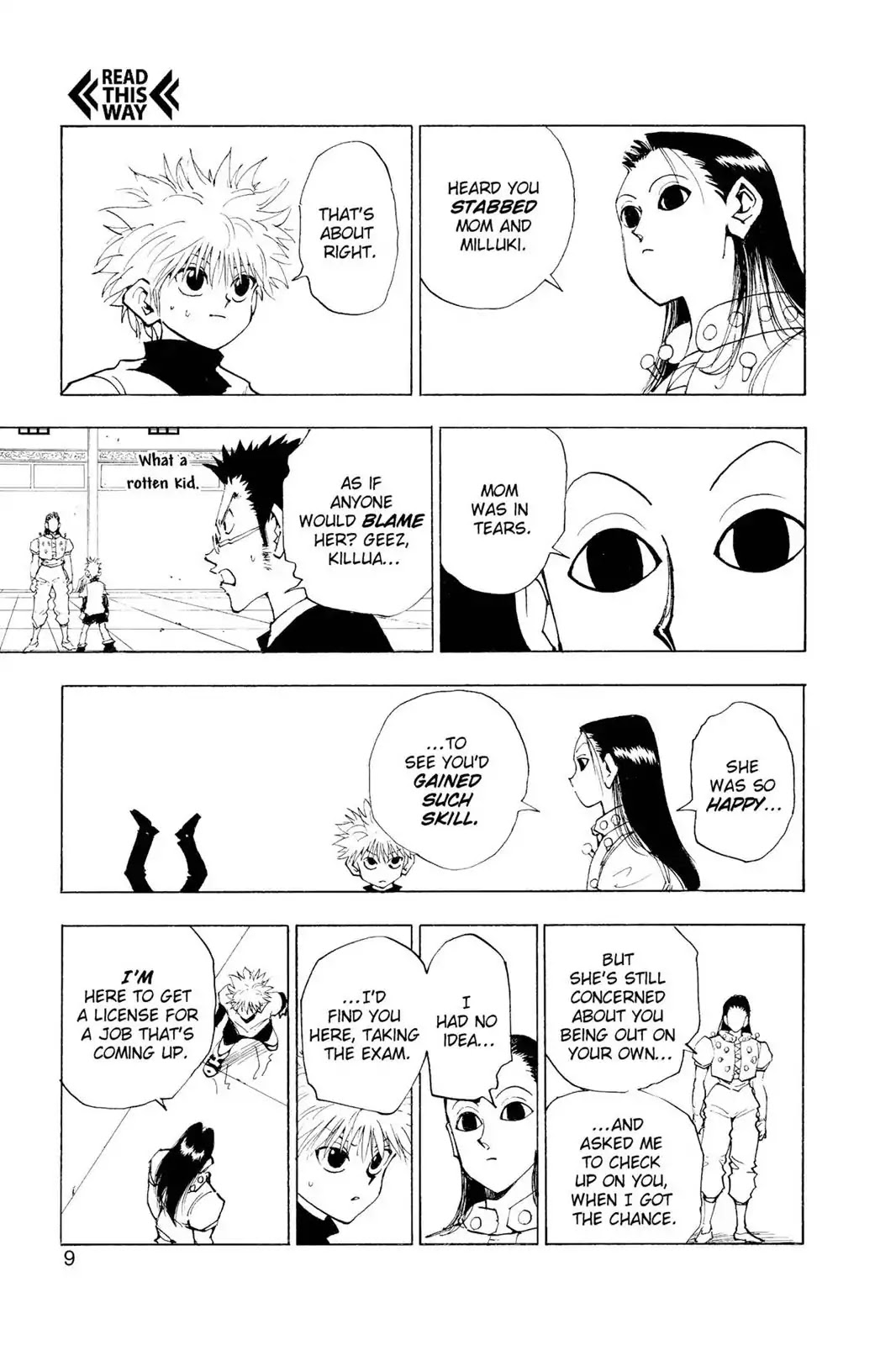Hunter X Hunter chapter 36 page 9
