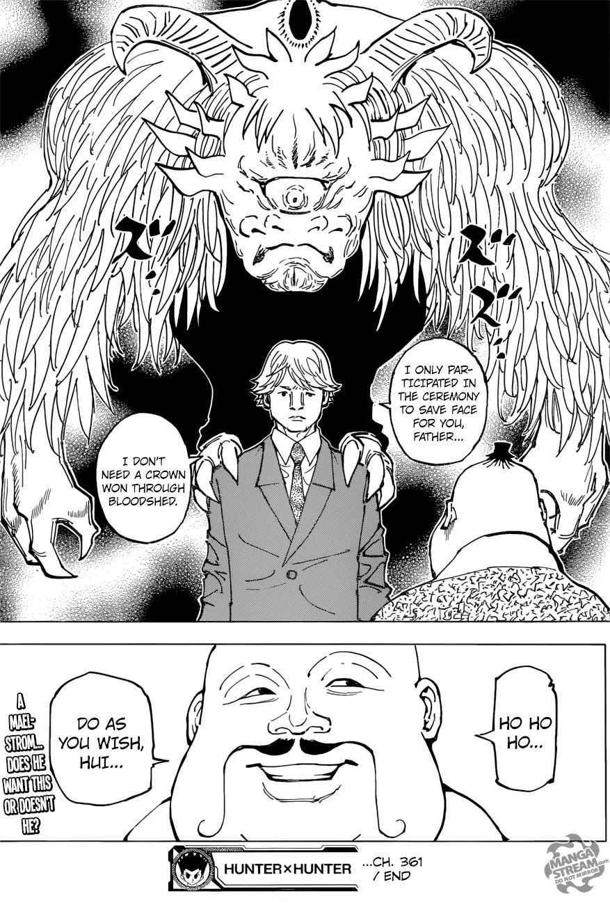 Hunter X Hunter chapter 361 page 22