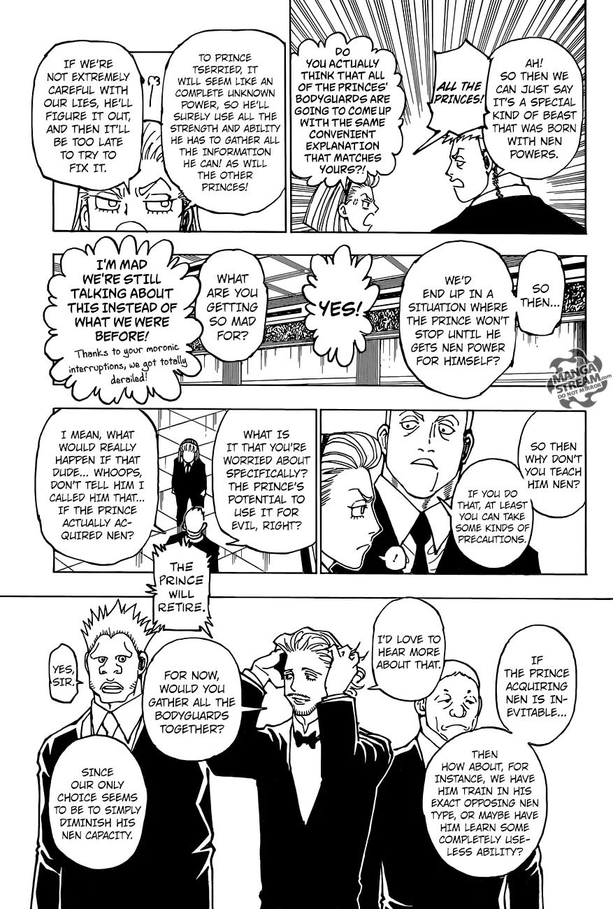 Hunter X Hunter chapter 362 page 12