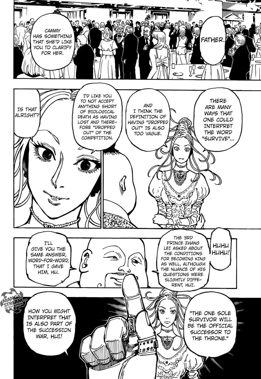 Hunter X Hunter chapter 363 page 4
