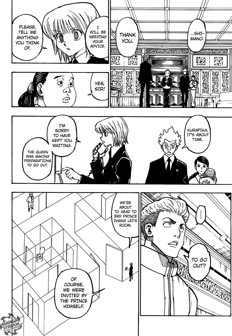 Hunter X Hunter chapter 365 page 15