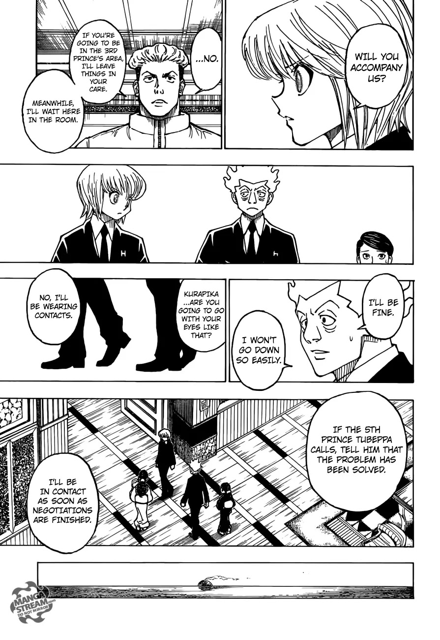 Hunter X Hunter chapter 365 page 16