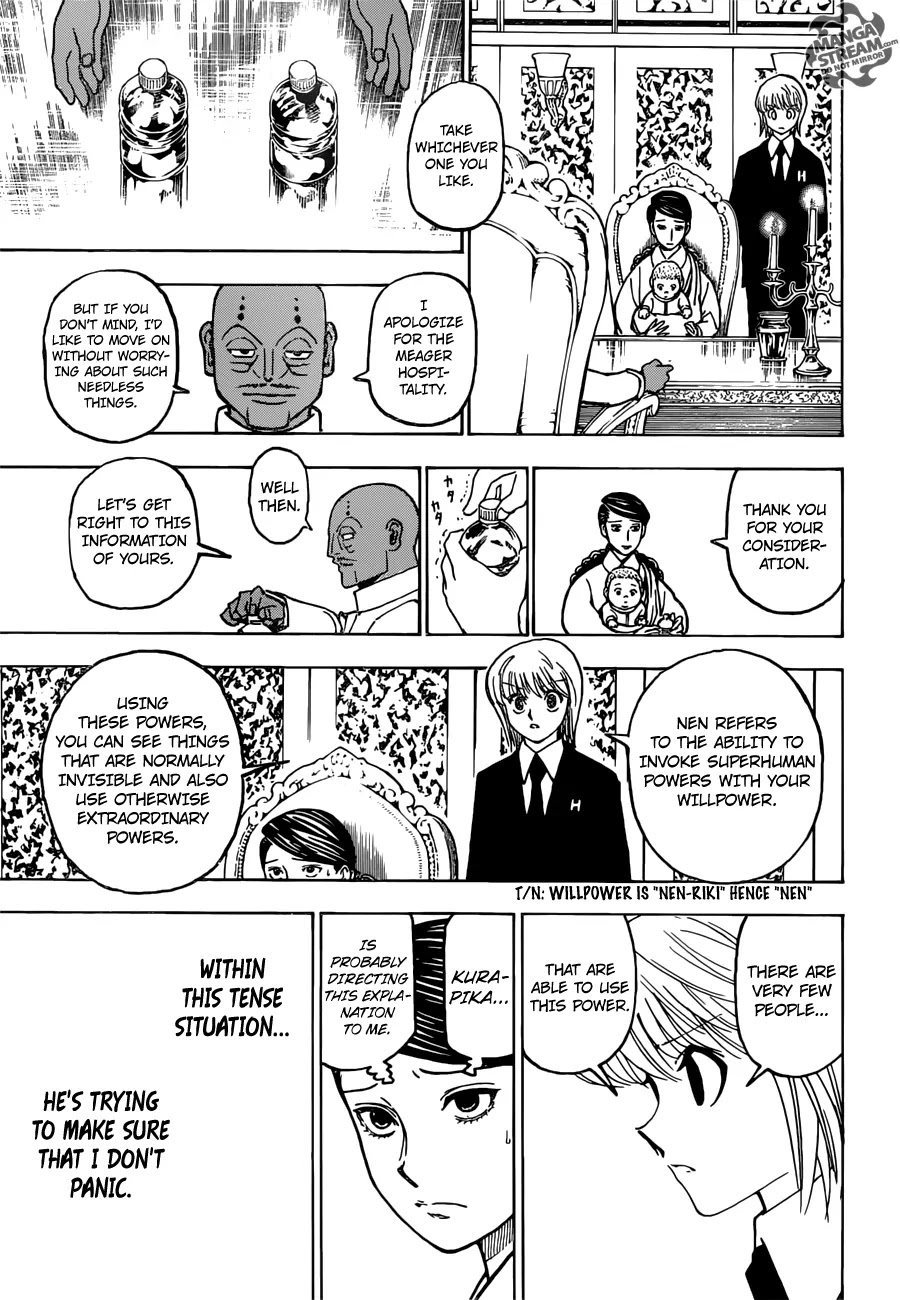Hunter X Hunter chapter 365 page 20