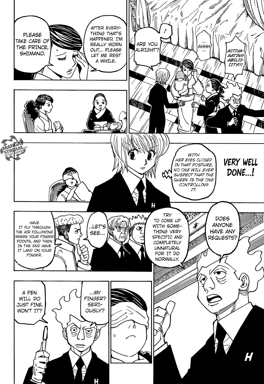 Hunter X Hunter chapter 367 page 17
