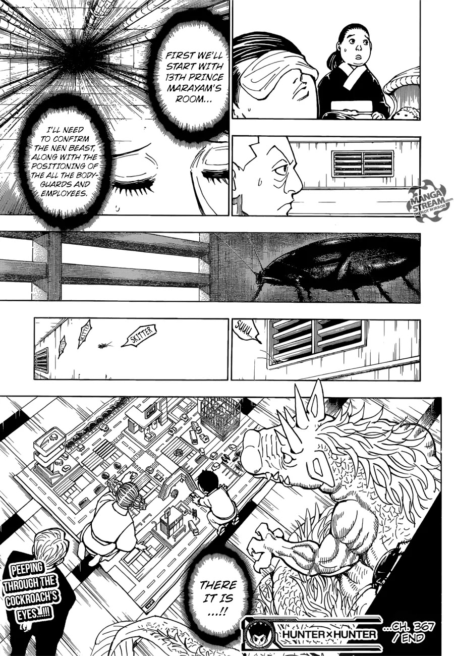 Hunter X Hunter chapter 367 page 22