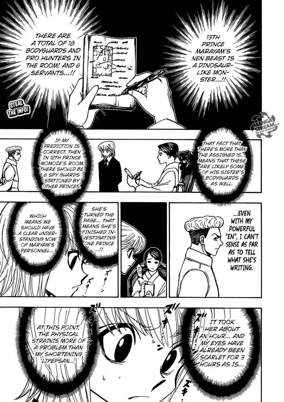 Hunter X Hunter chapter 368 page 1
