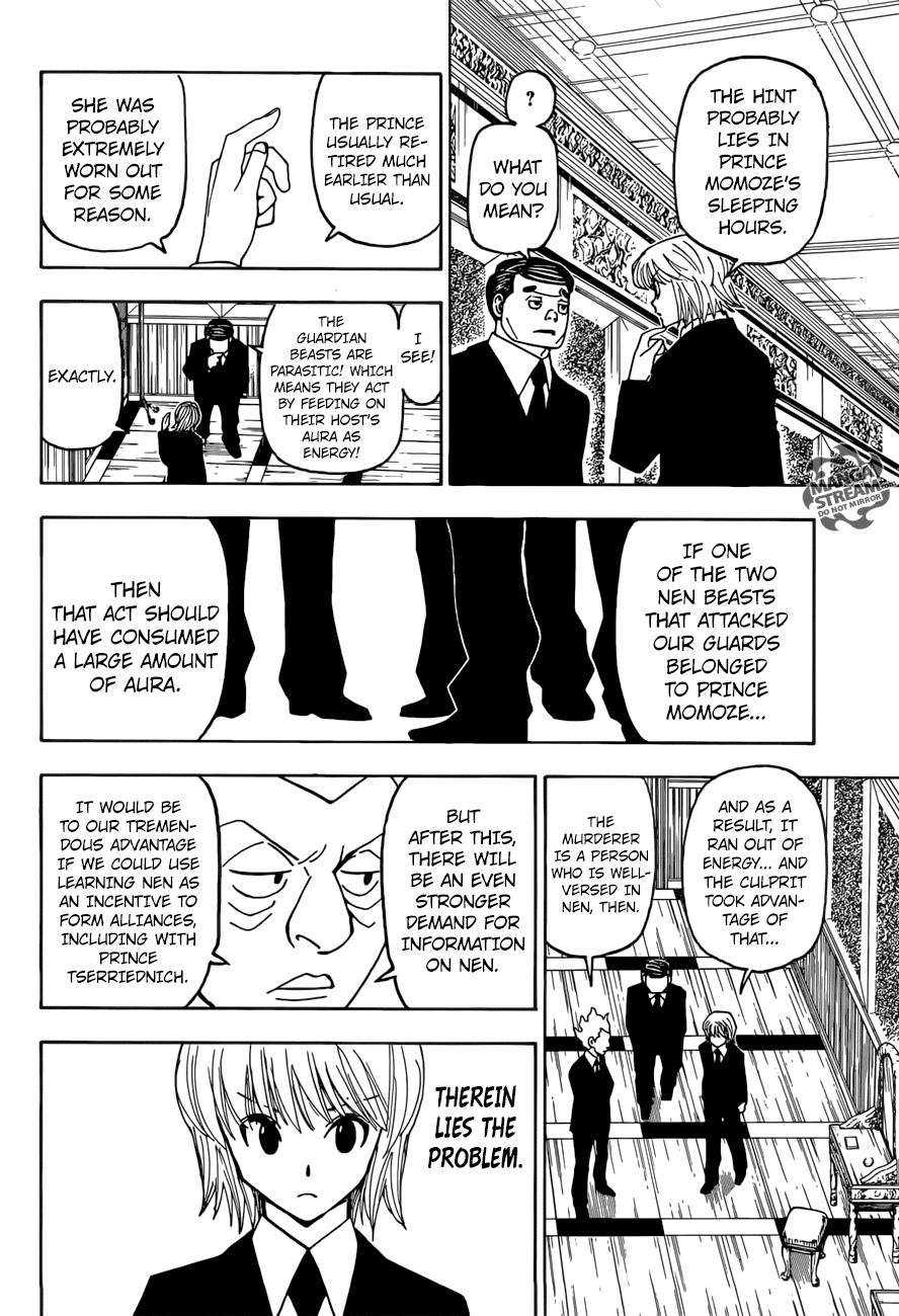 Hunter X Hunter chapter 368 page 10
