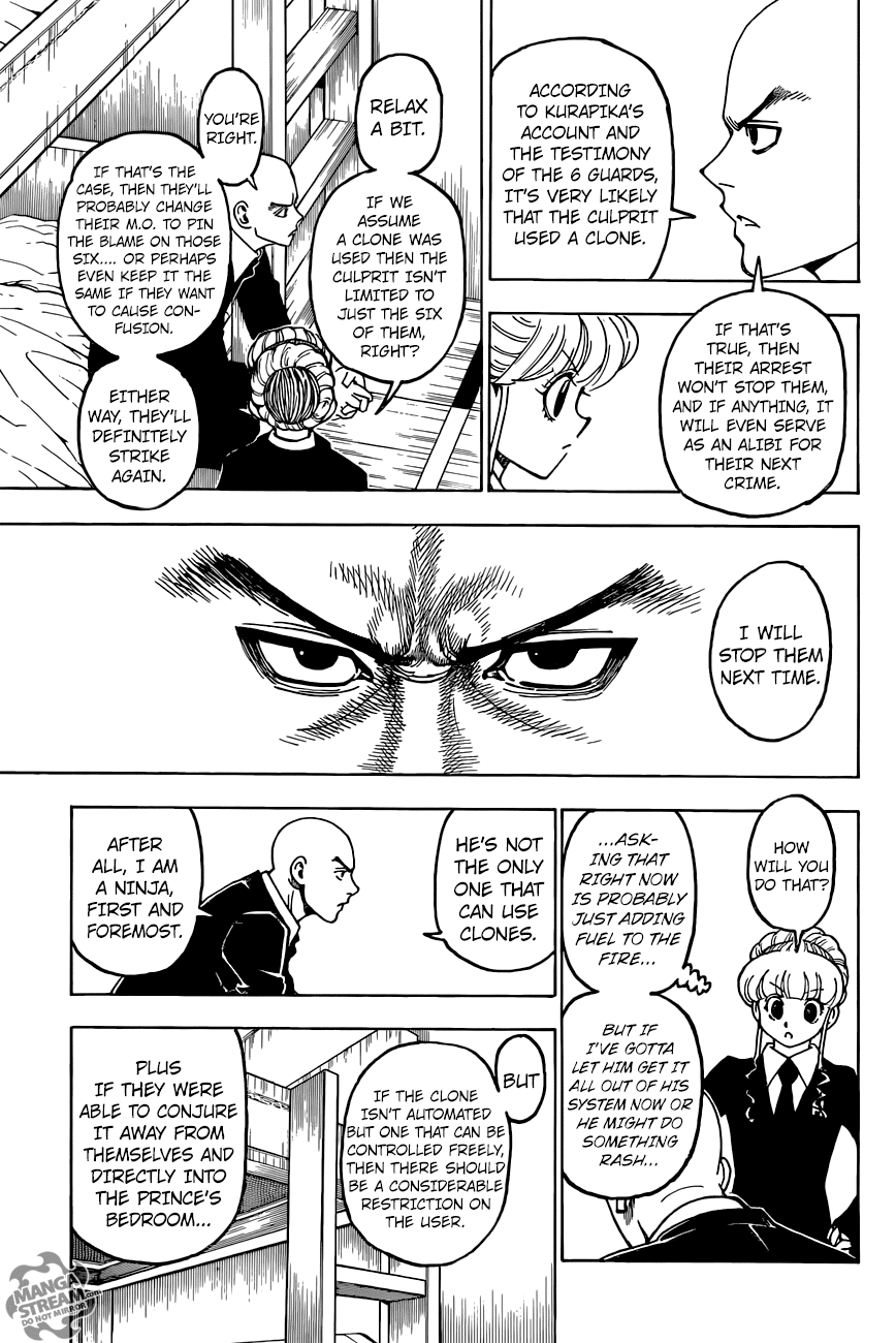 Hunter X Hunter chapter 368 page 17